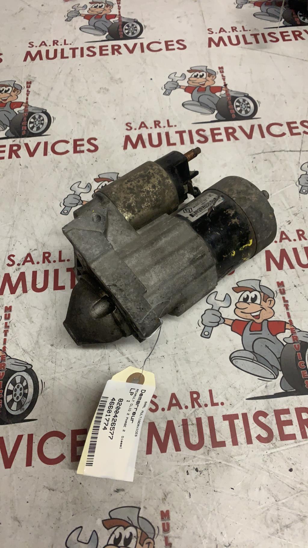 Demarreur RENAULT CLIO 2 PHASE 2 Diesel - 1