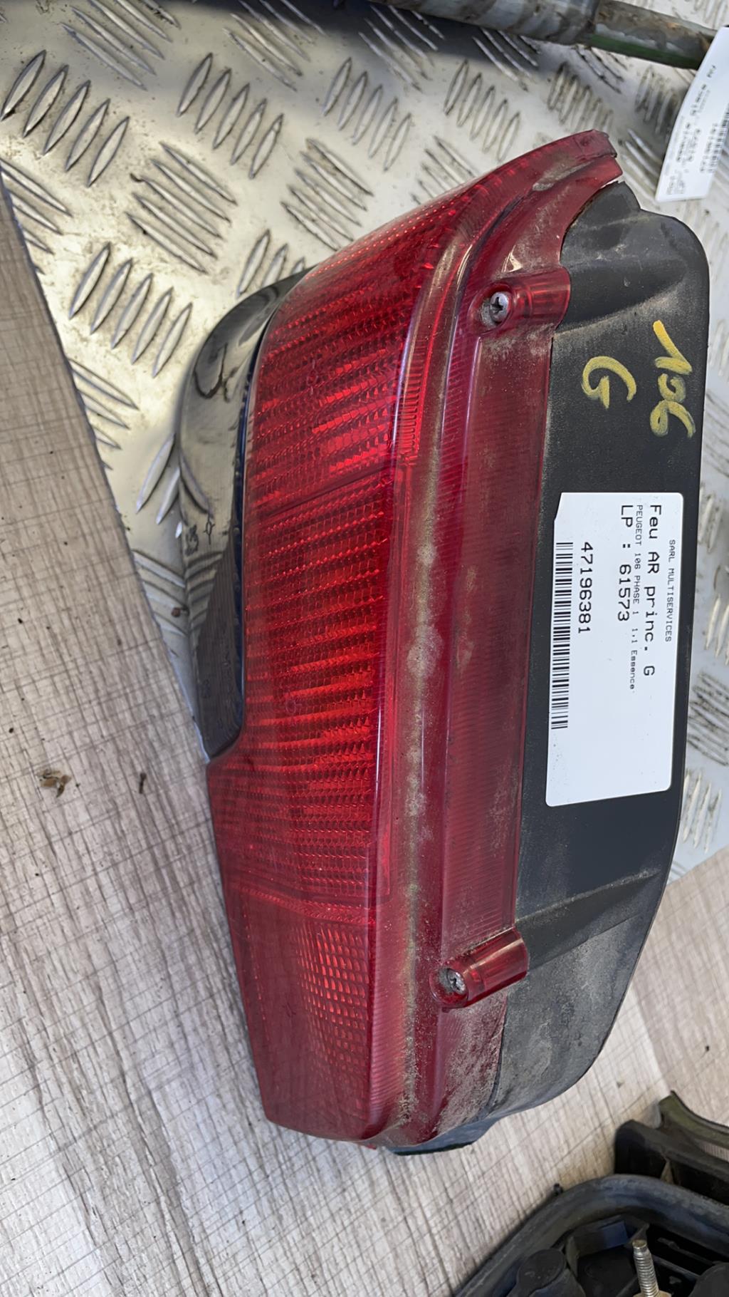 Fanale posteriore principale sinistro (luci) PEUGEOT 106 PHASE 1 Gasolina - 1