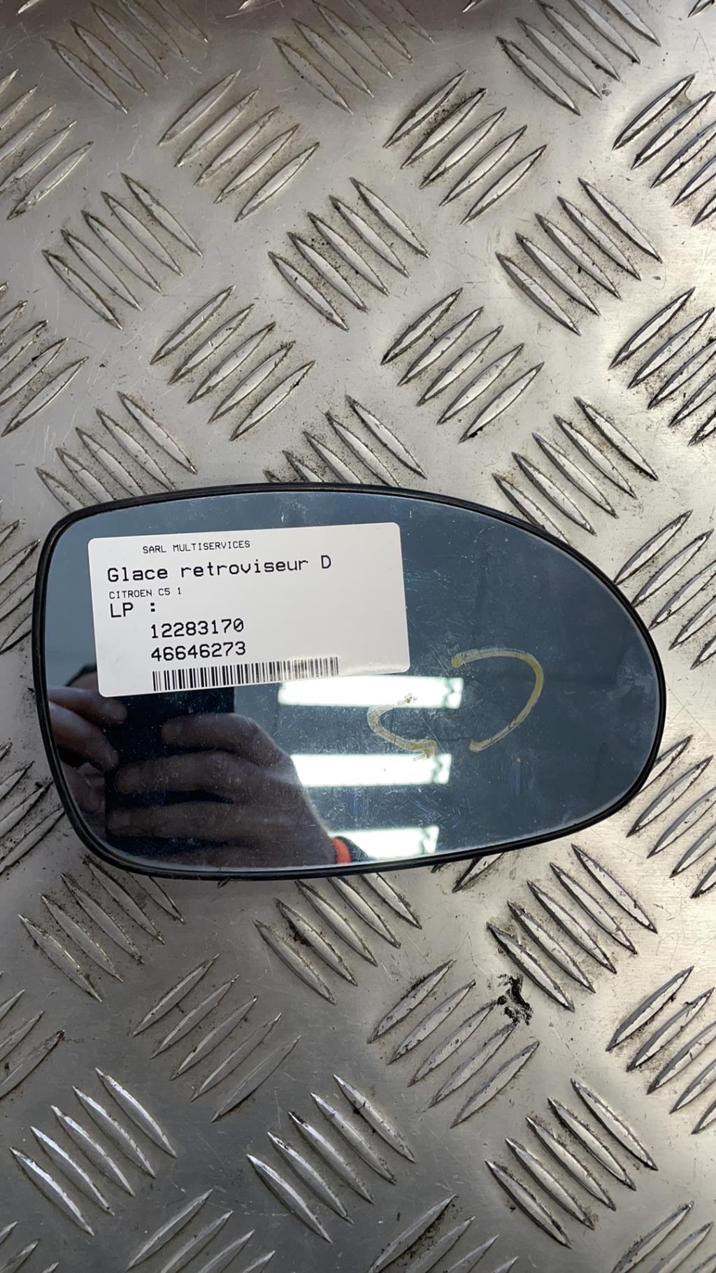 Vetro specchietto retrovisore destro CITROEN C5 1 PHASE 1  - 1
