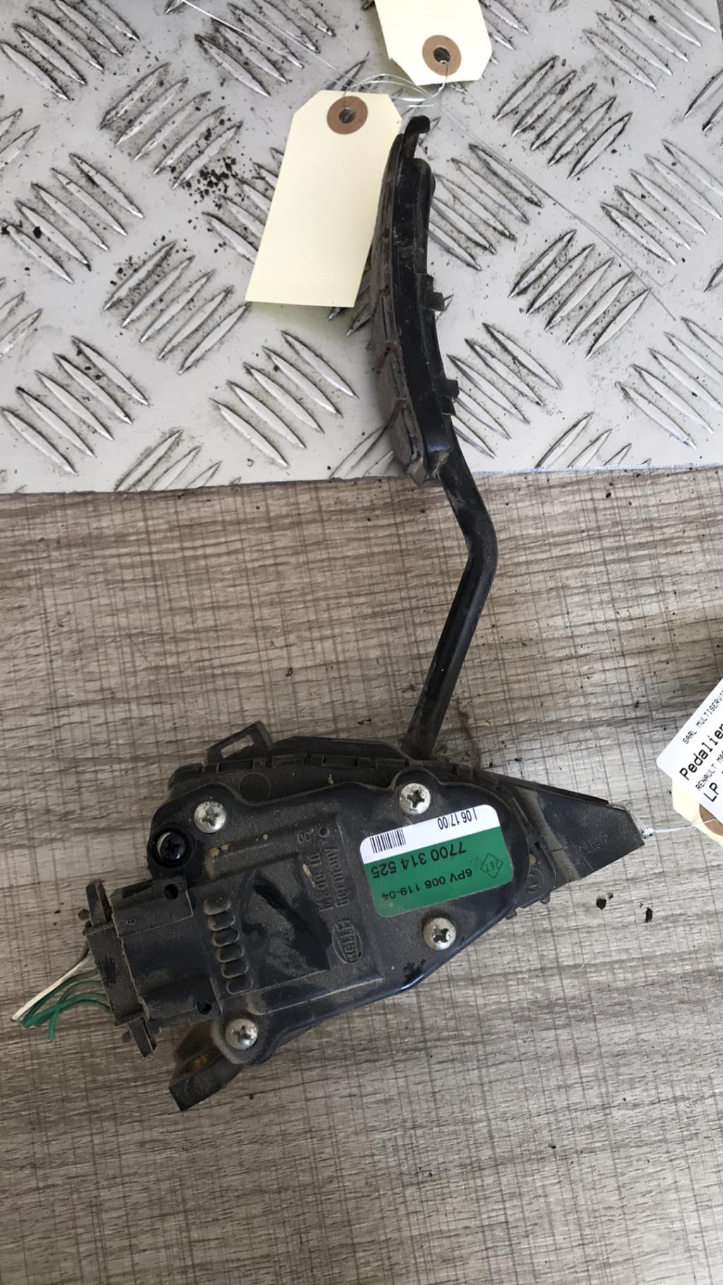 Pedale d'accelerateur RENAULT MASTER 2 PHASE 1 Diesel - 1