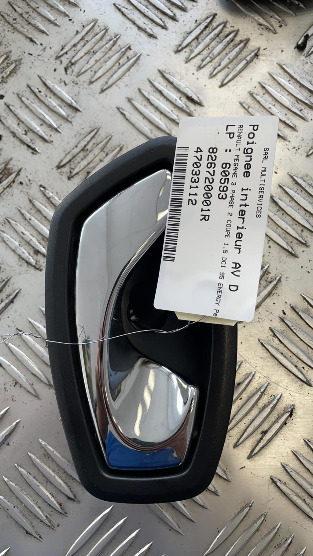 Maniglia interna anteriore destra RENAULT MEGANE 3 PHASE 3 Diésel - 1
