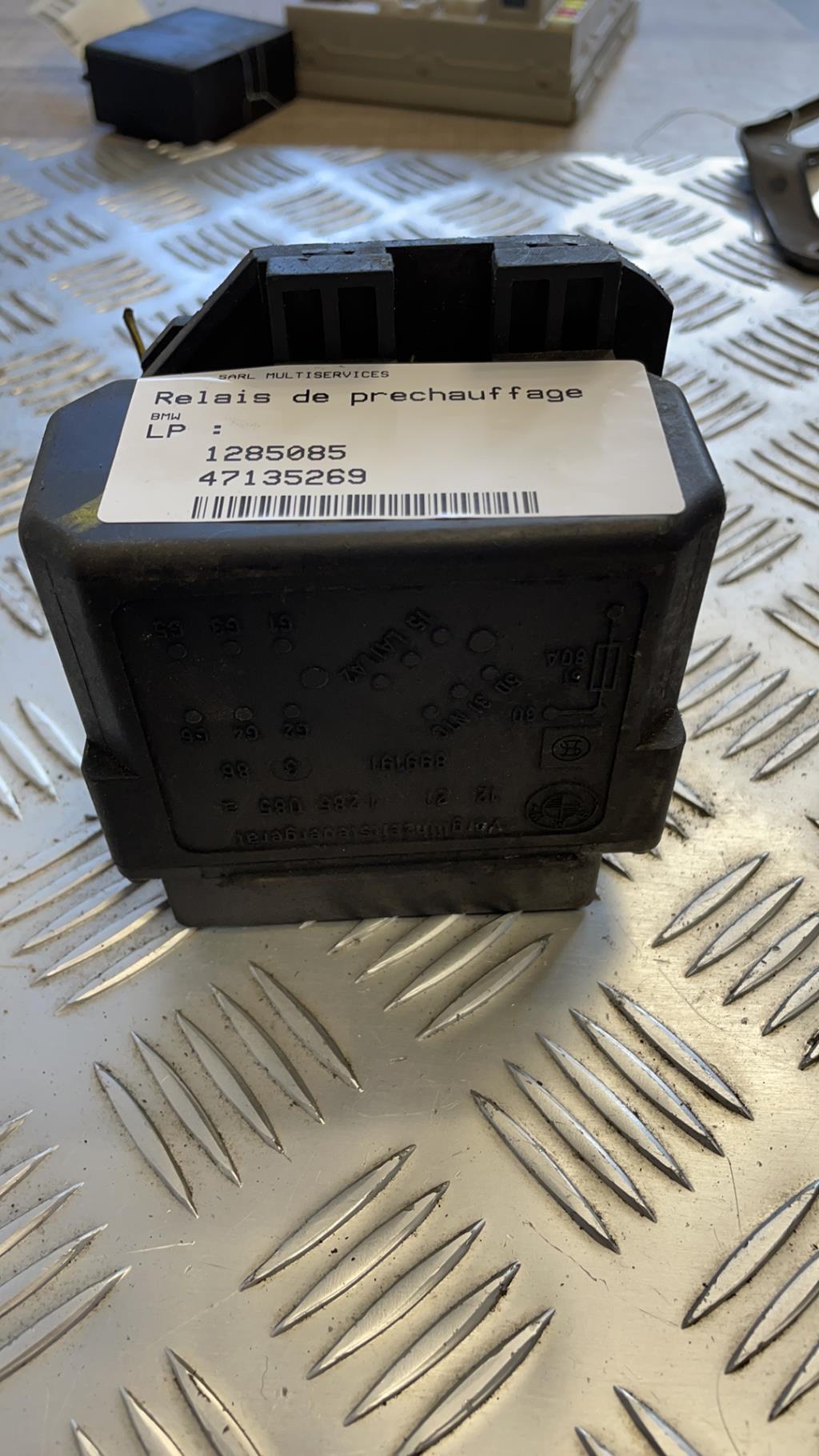 Relais de prechauffage BMW SERIE 3 E30  - 1