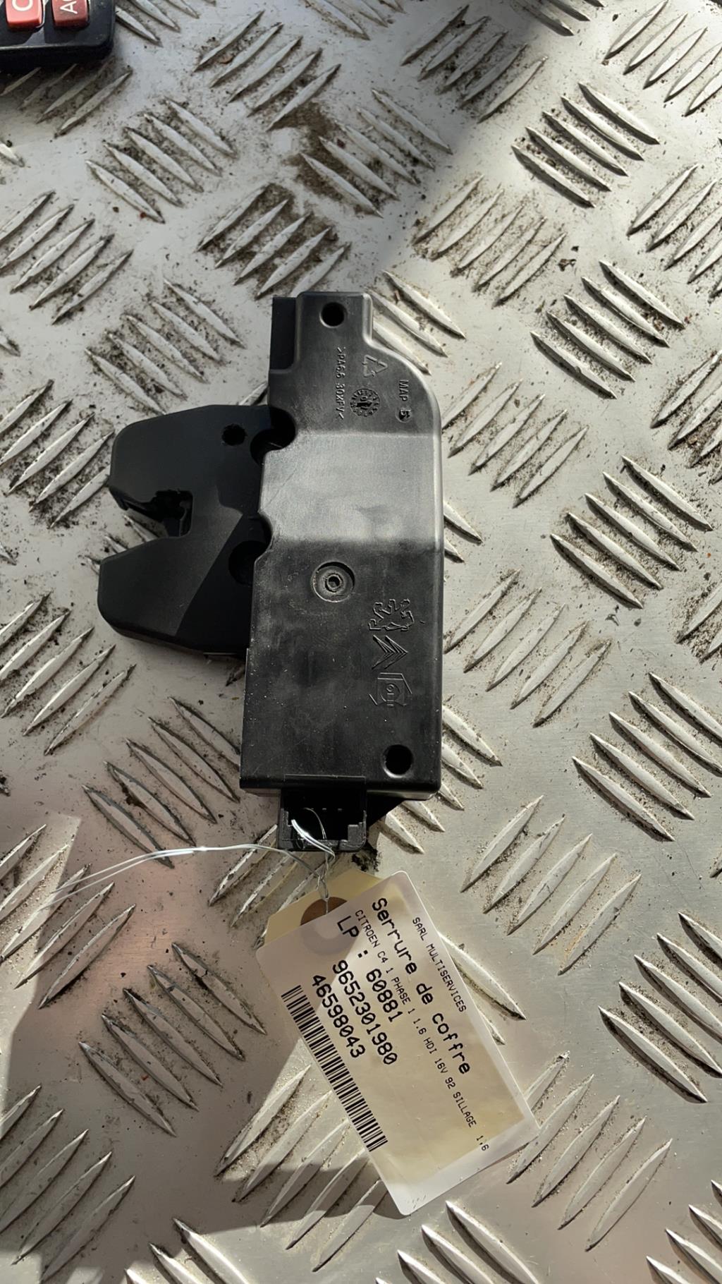 Serrure de coffre CITROEN C4 1 PHASE 1  - 1