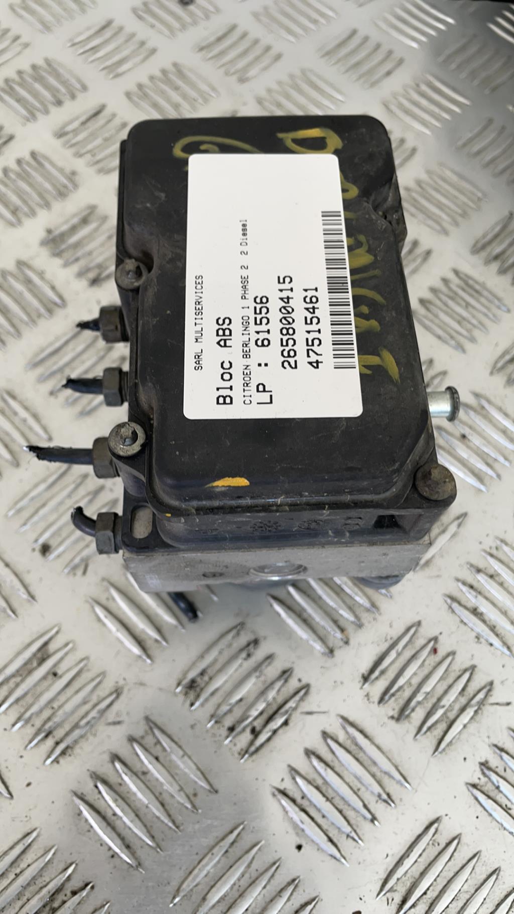Blocco ABS (antibloccaggio freni) CITROEN BERLINGO 1 PHASE 2 Diésel - 1