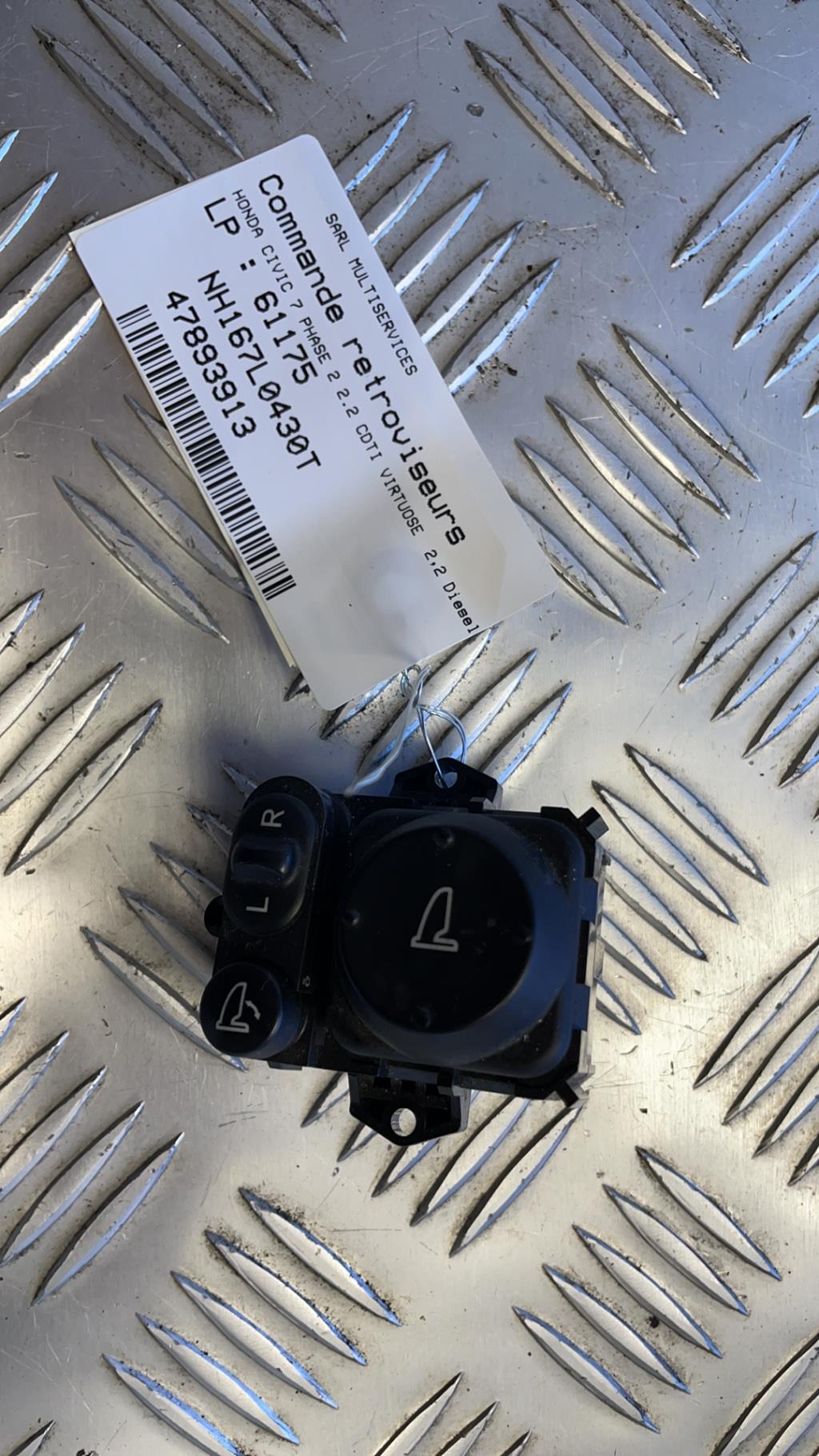 Commande retroviseurs HONDA CIVIC 8 PHASE 2 Diesel - 1