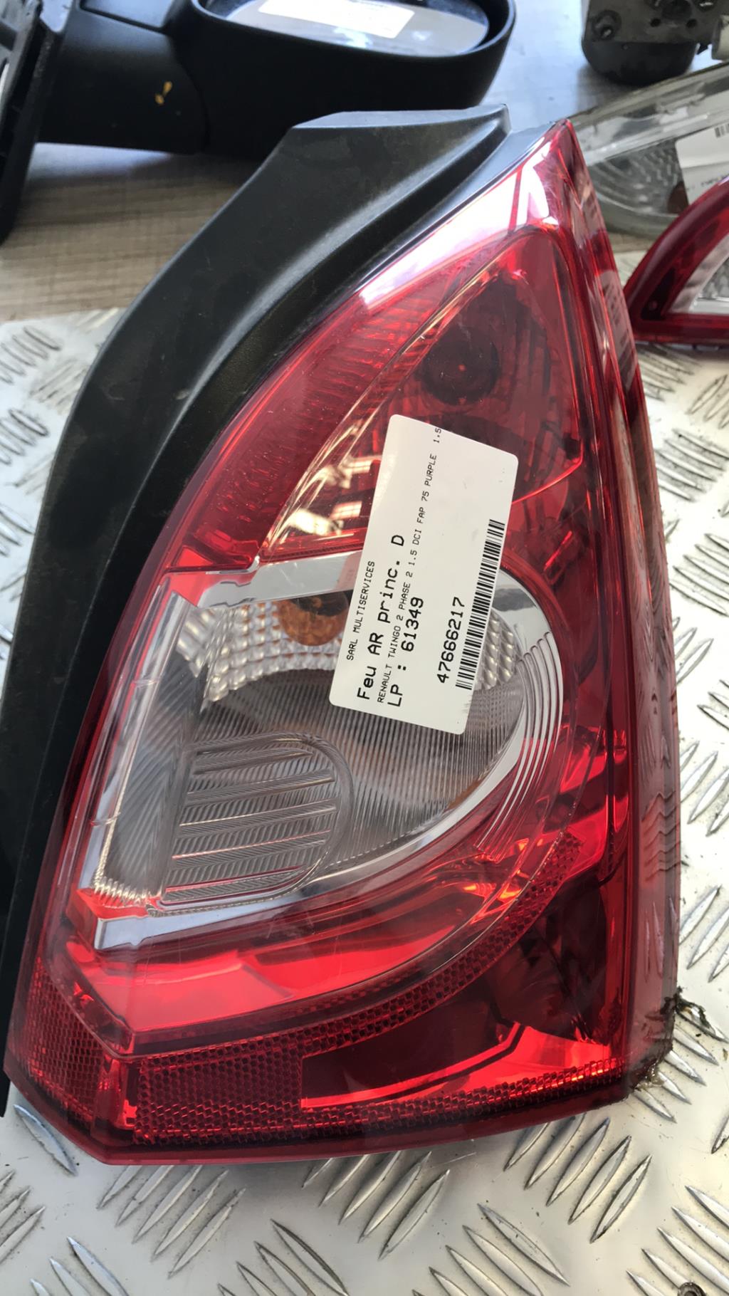 Fanale posteriore principale destro (luci) RENAULT TWINGO 2 PHASE 2 Diésel - 1