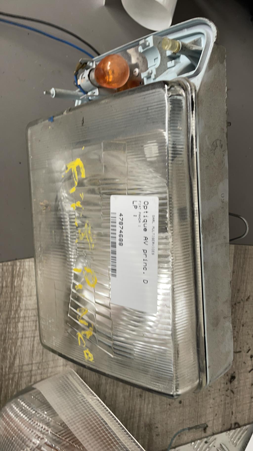 Gruppo ottico anteriore principale destro (luci)(faro) FIAT PANDA 1 PHASE 2 Gasolina - 1