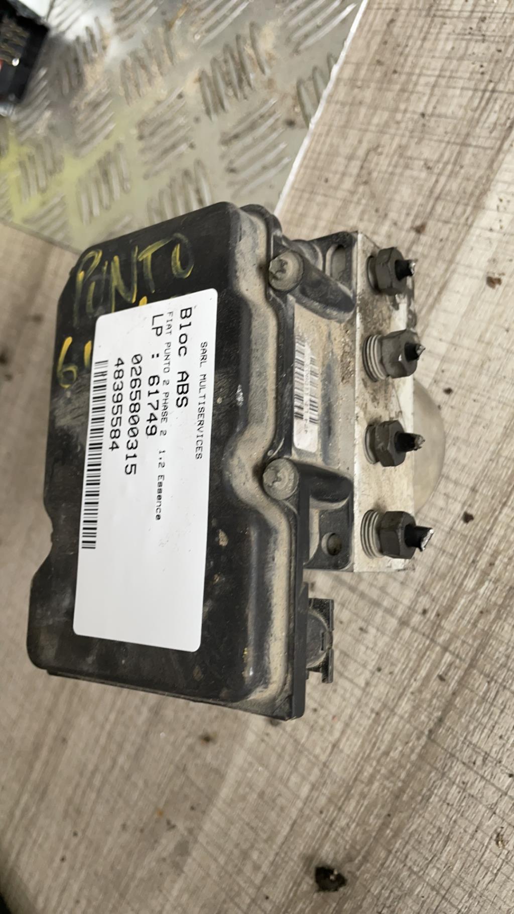Blocco ABS (antibloccaggio freni) FIAT PUNTO 2 PHASE 2 Gasolina - 1
