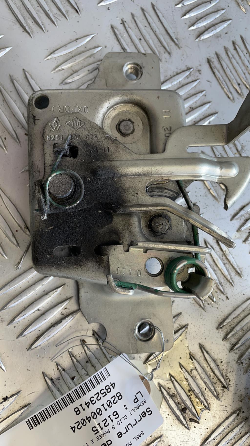 Serrure de capot RENAULT CLIO 3 PHASE 2 Diesel - 1