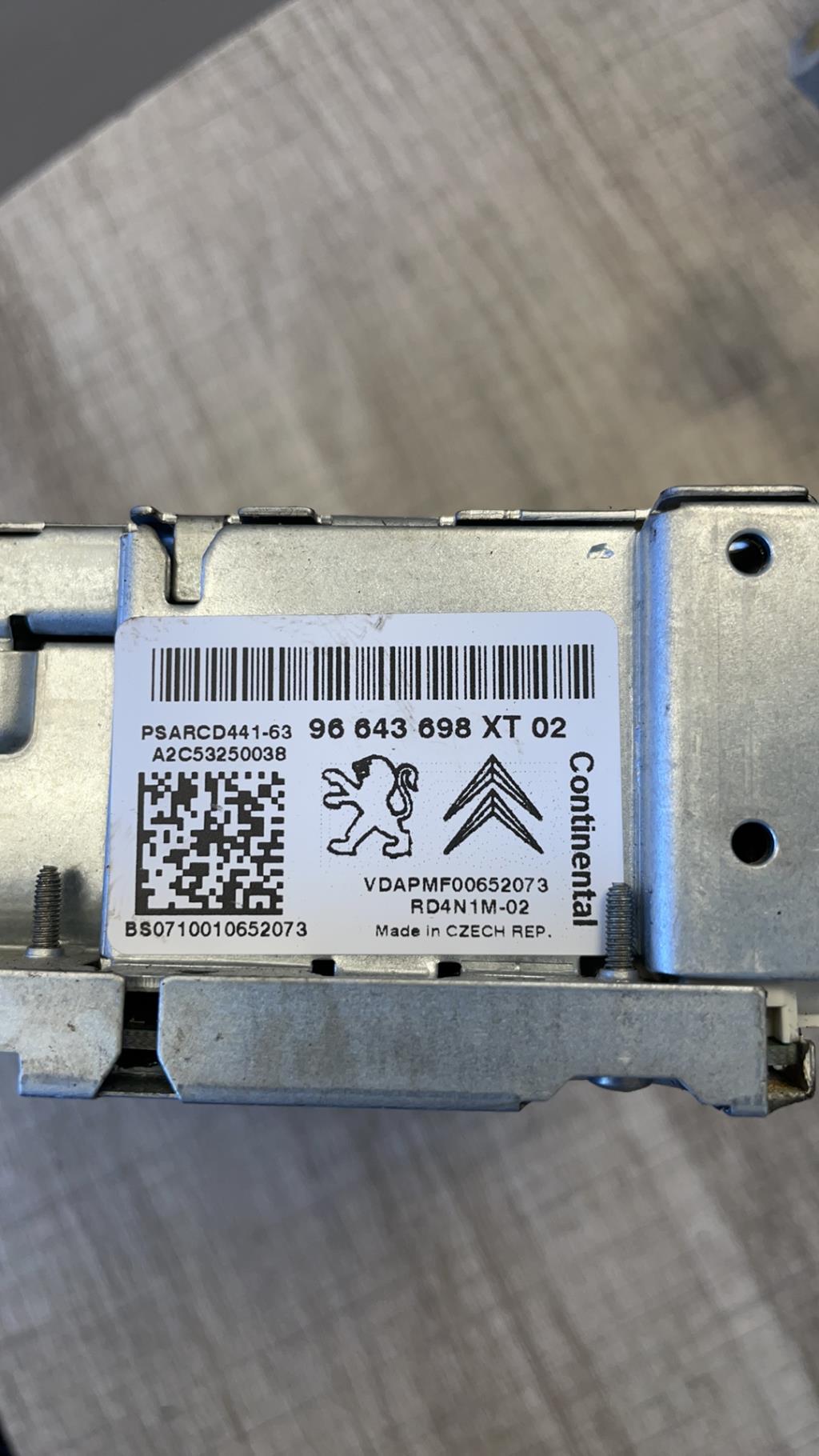 Autoradio originale CITROEN C3 1 PHASE 1  - 1