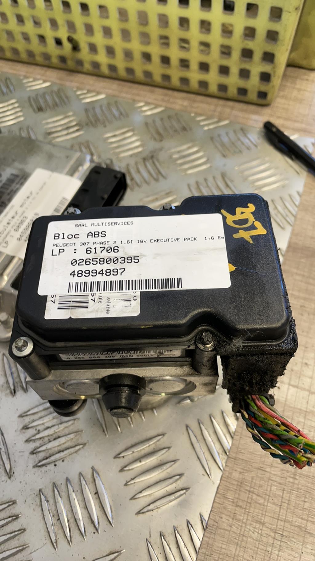 Blocco ABS (antibloccaggio freni) PEUGEOT 307 PHASE 2 Gasolina - 1