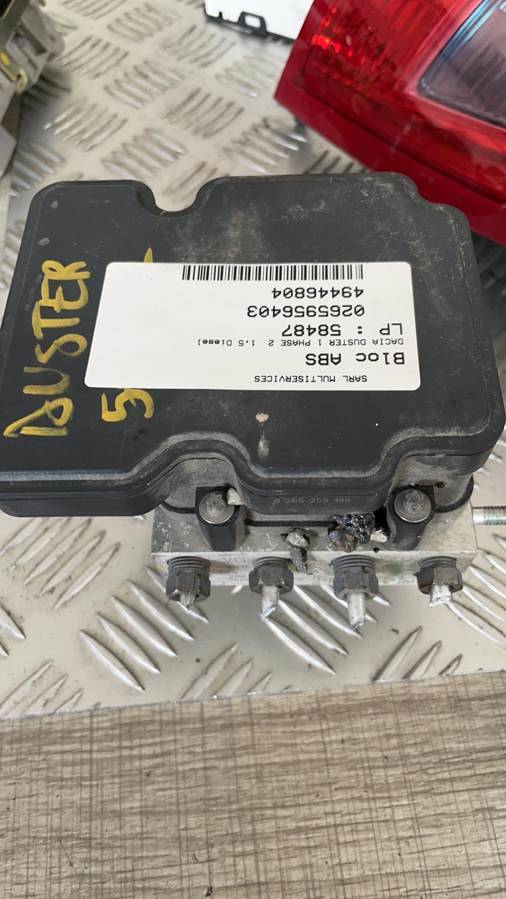 Blocco ABS (antibloccaggio freni) DACIA DUSTER 1 PHASE 2 Diésel - 1