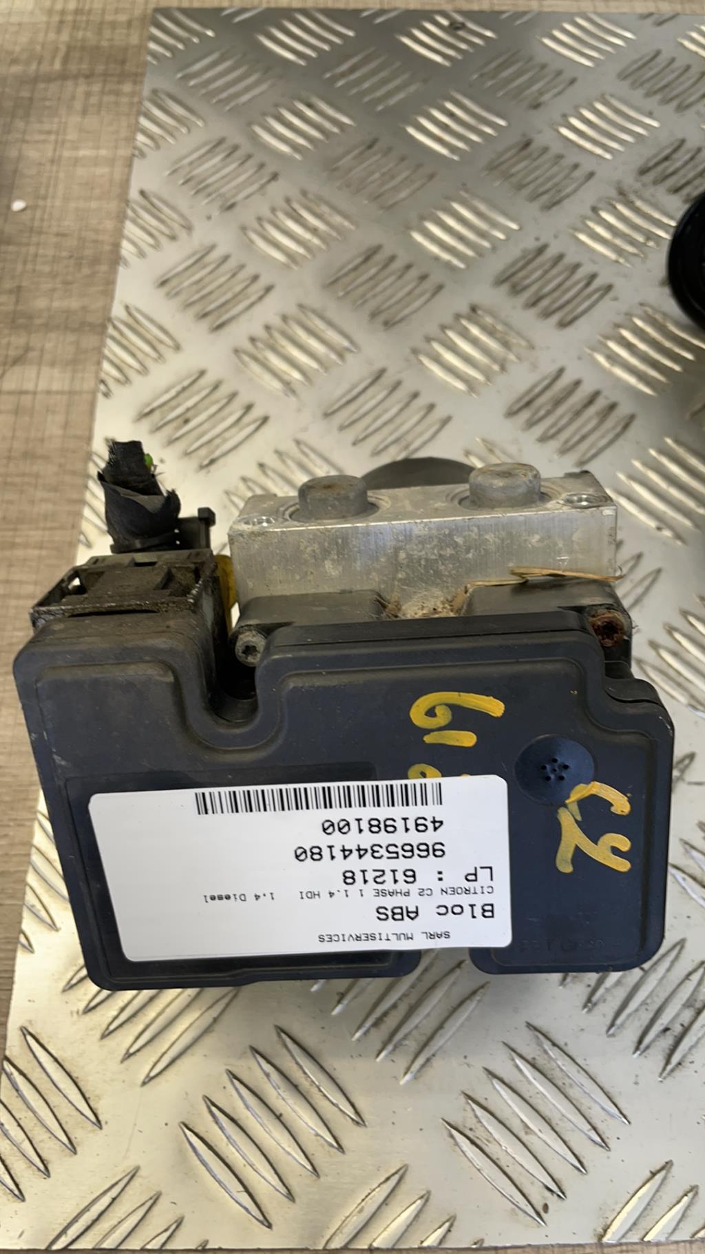 Blocco ABS (antibloccaggio freni) CITROEN C2 PHASE 1 Diésel - 1