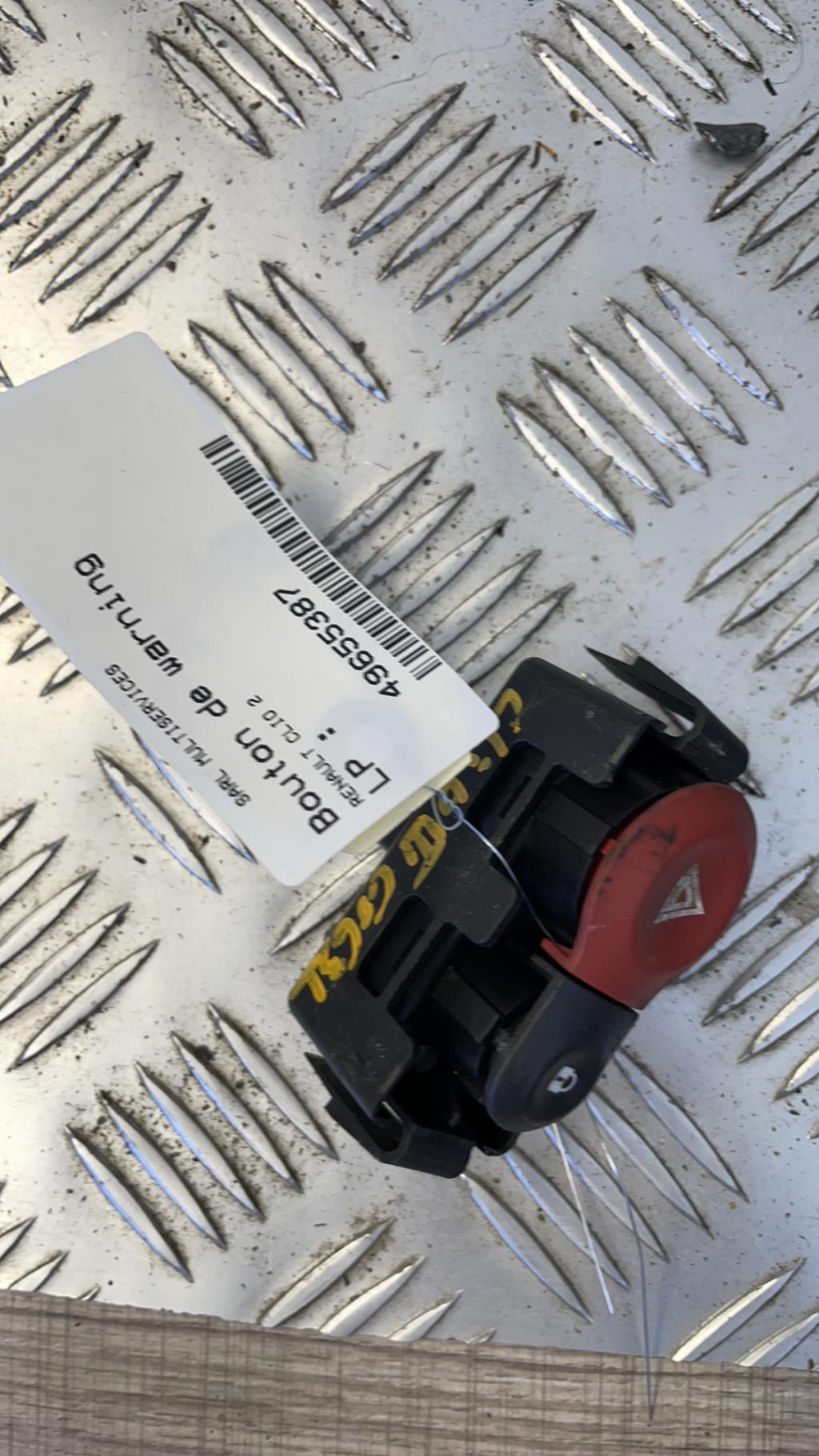 Bouton de warning RENAULT CLIO 2 PHASE 2  - 1