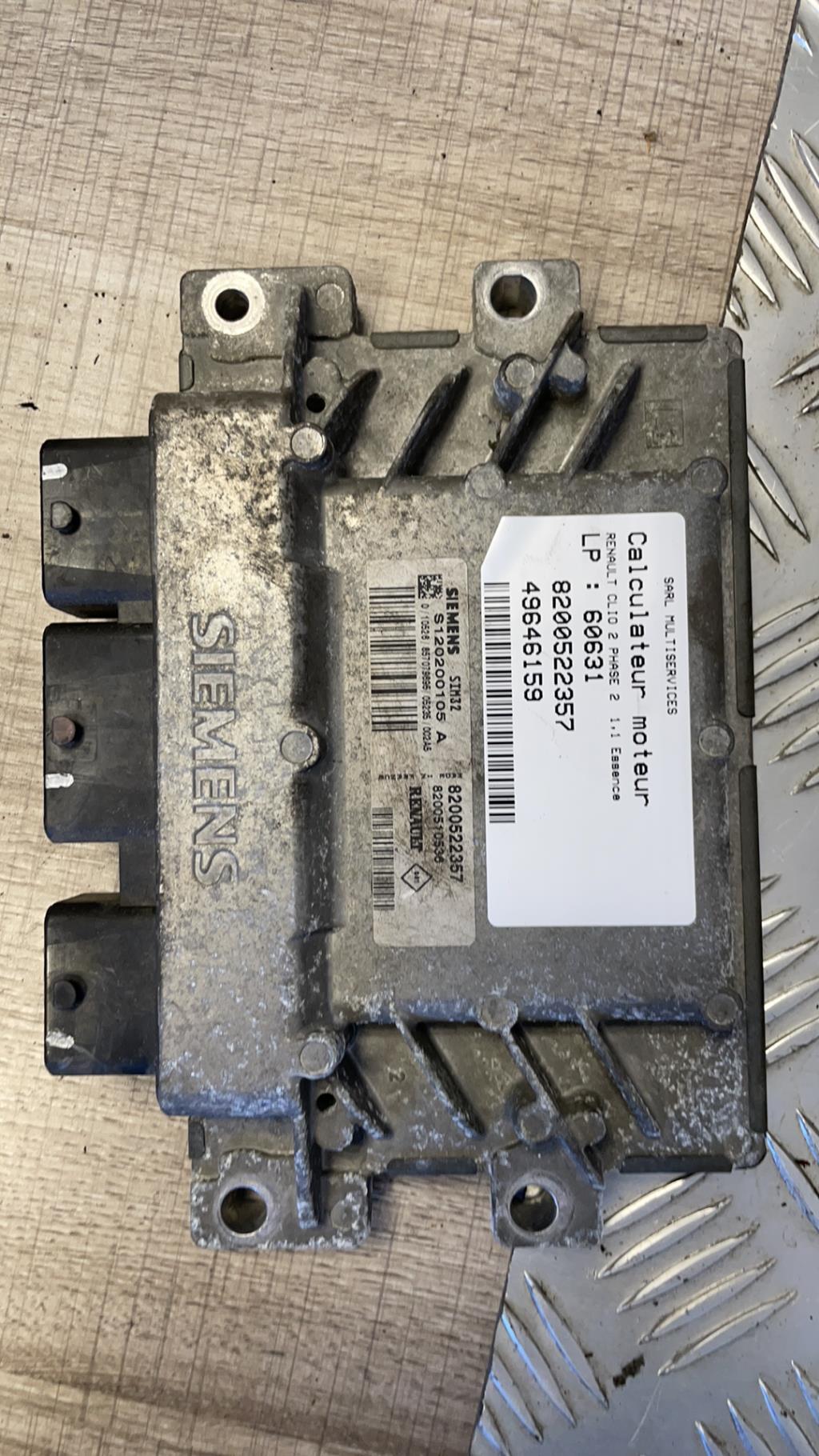 Centralina motore RENAULT CLIO 3 PHASE 1 Gasolina - 1