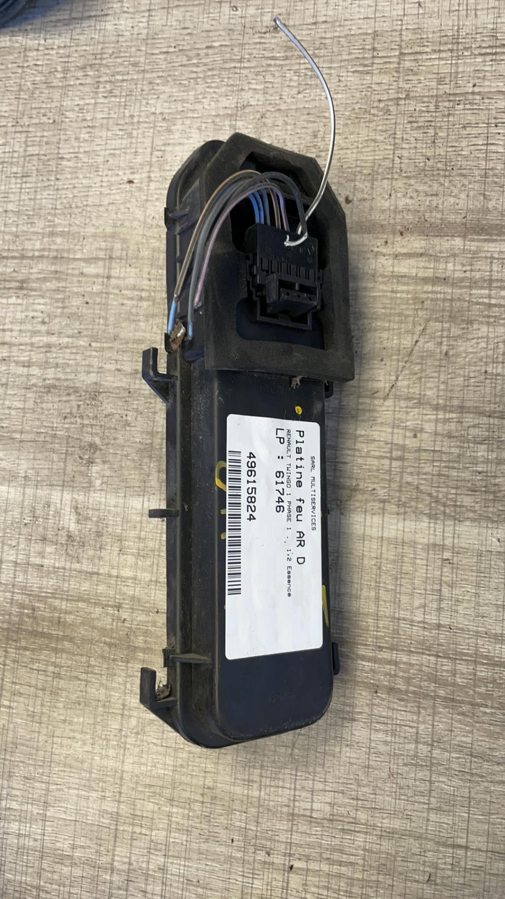 Base portalampade fanale posteriore destro RENAULT TWINGO 1 PHASE 1 Gasolina - 1