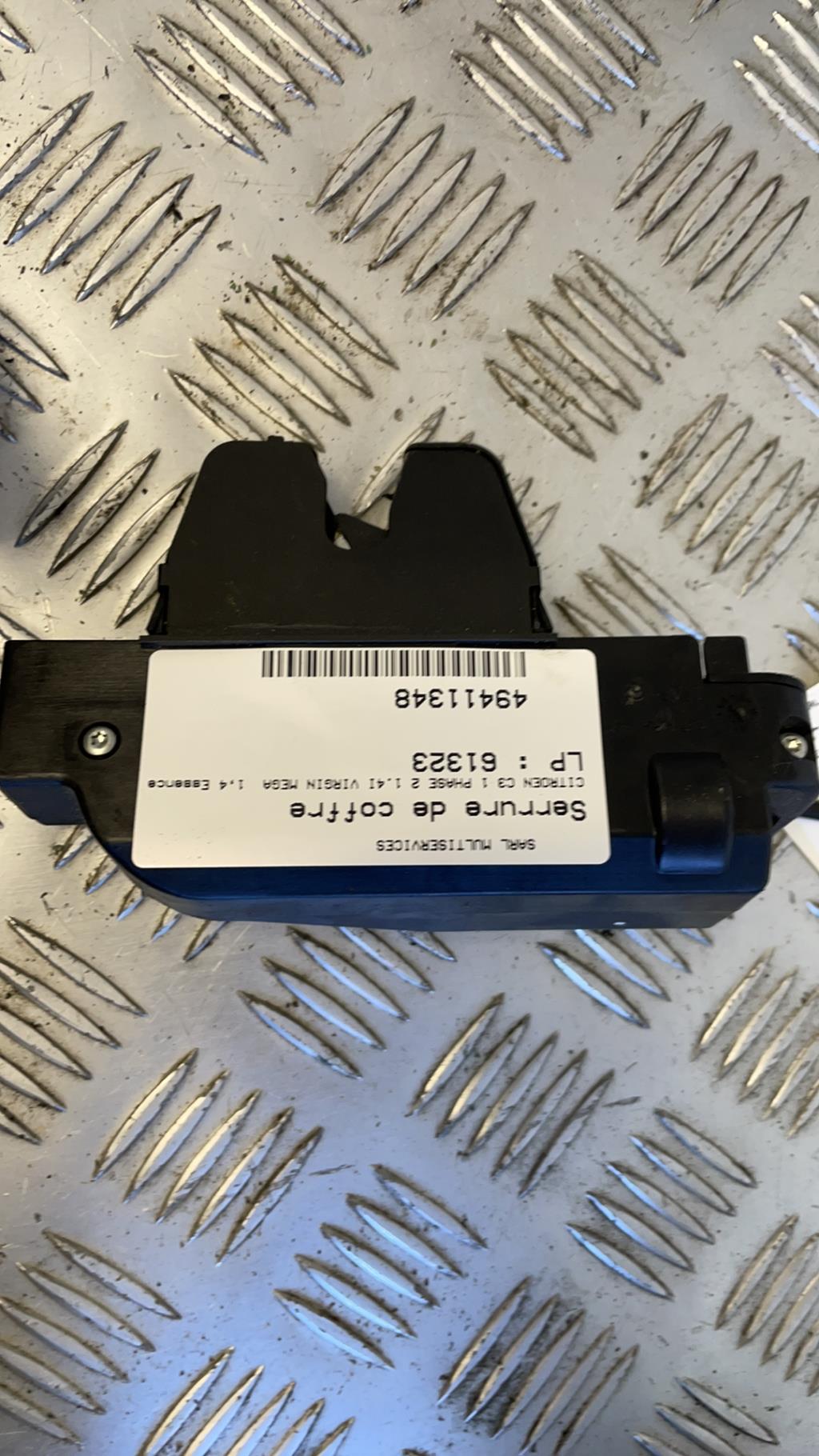 Serrure de coffre CITROEN C3 1 PHASE 1 Essence - 1