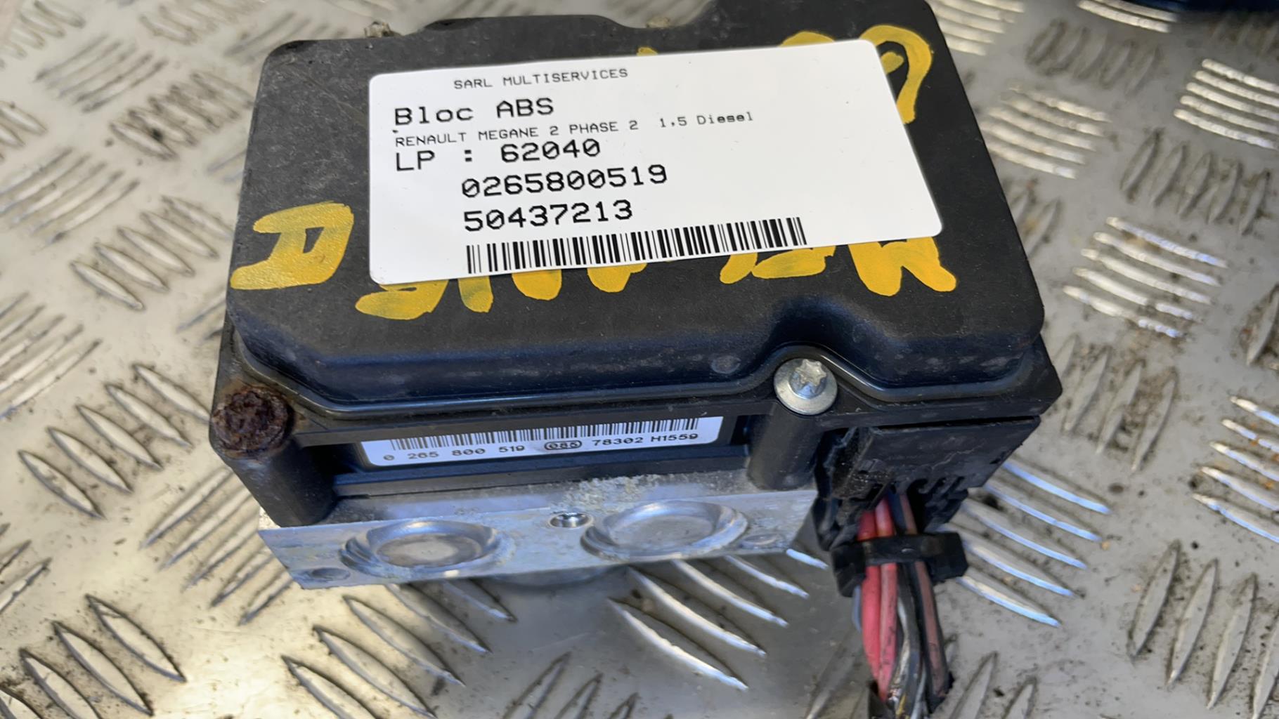 Blocco ABS (antibloccaggio freni) RENAULT MEGANE 2 PHASE 2 Diésel - 1
