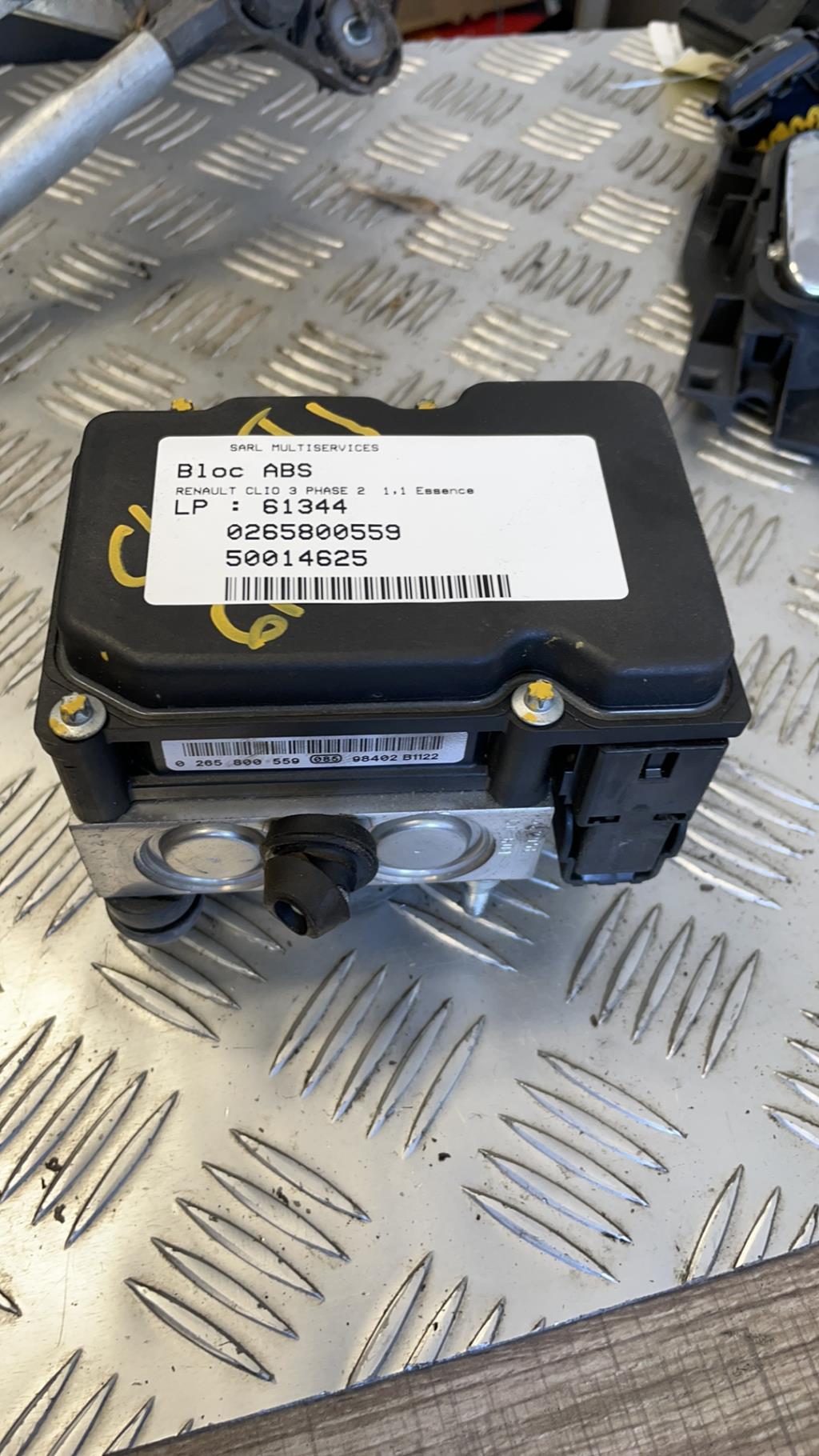 Blocco ABS (antibloccaggio freni) RENAULT CLIO 3 PHASE 2 Gasolina - 1