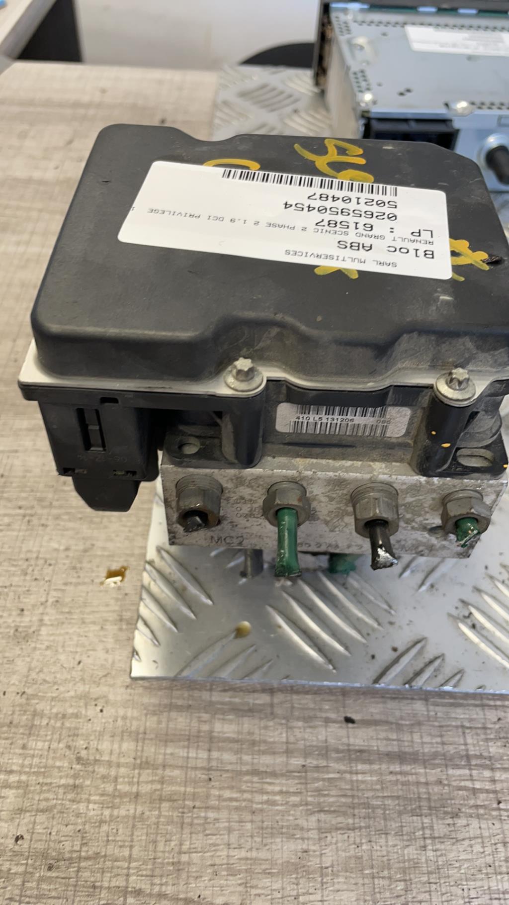 Blocco ABS (antibloccaggio freni) RENAULT GRAND SCENIC 2 PHASE 2 Diésel - 1