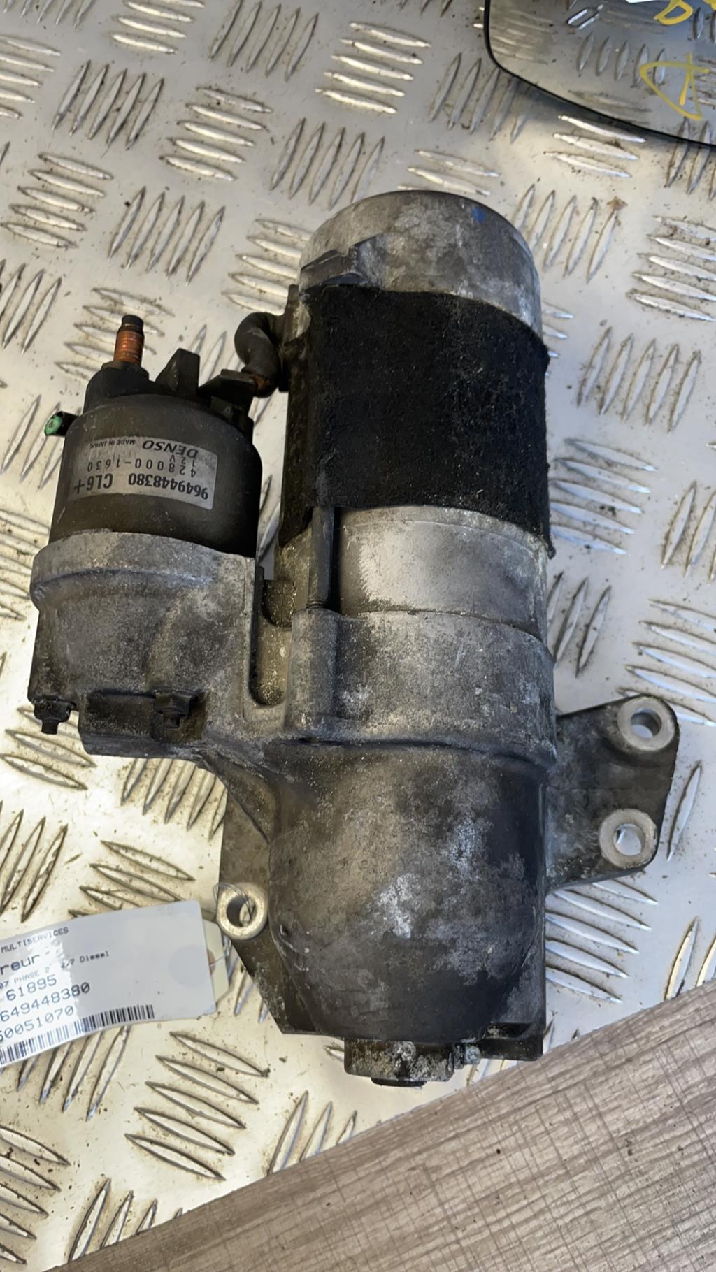 Motorino avviamento PEUGEOT 607 PHASE 2 Diésel - 1