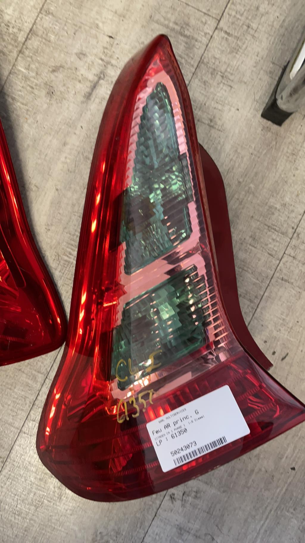 Fanale posteriore principale sinistro (luci) CITROEN C4 1 PHASE 1 COUPE Diésel - 1