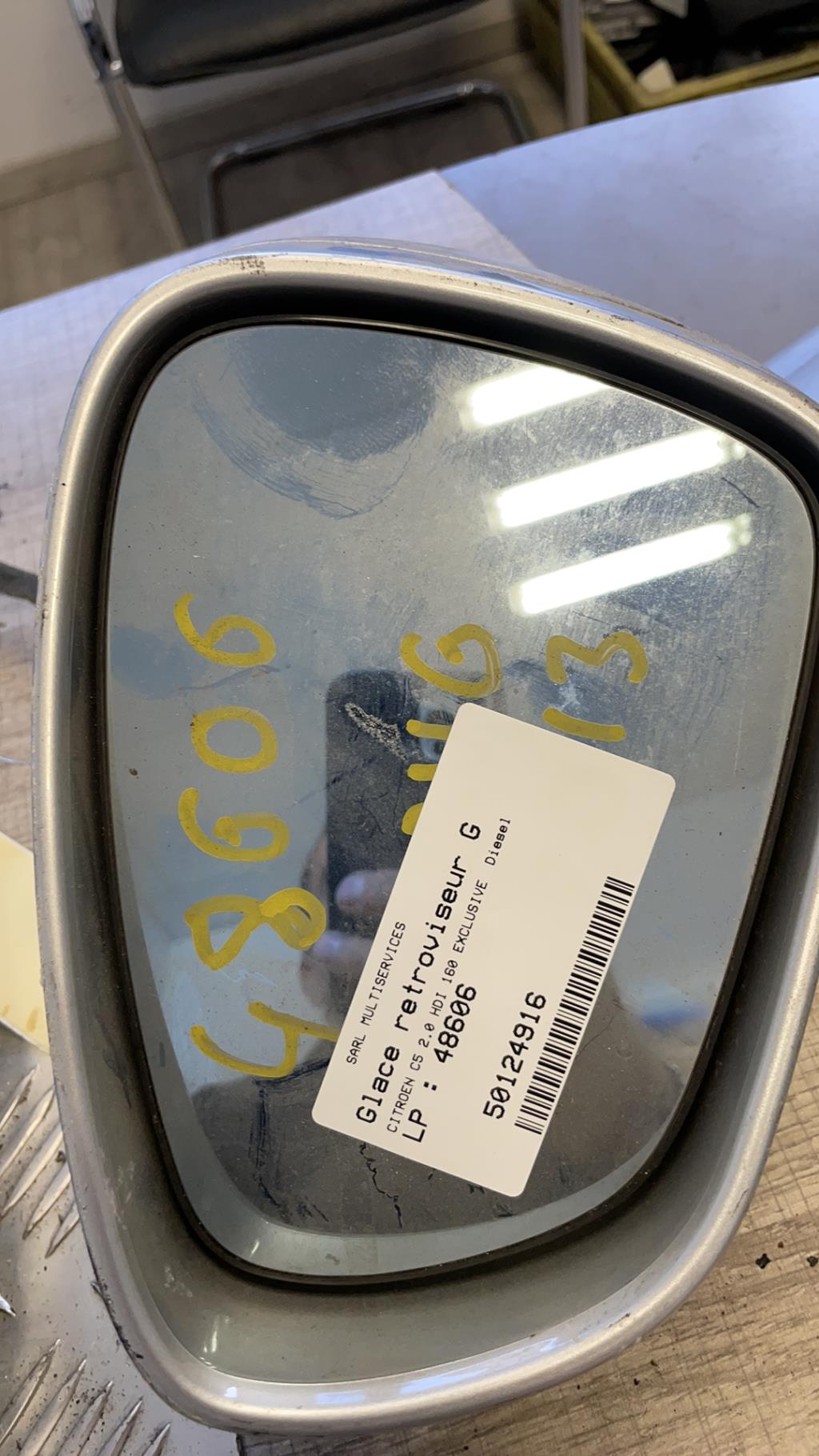 Vetro specchietto retrovisore sinistro CITROEN C5 2 Diésel - 1