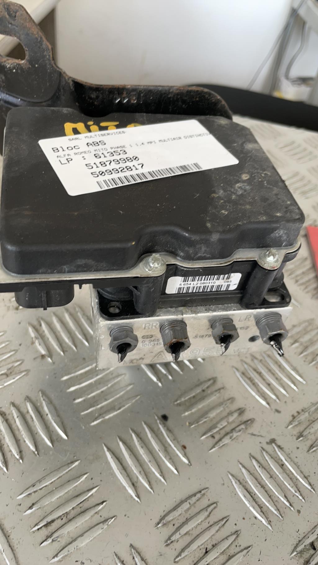 Blocco ABS (antibloccaggio freni) ALFA ROMEO MITO PHASE 1 Gasolina - 1