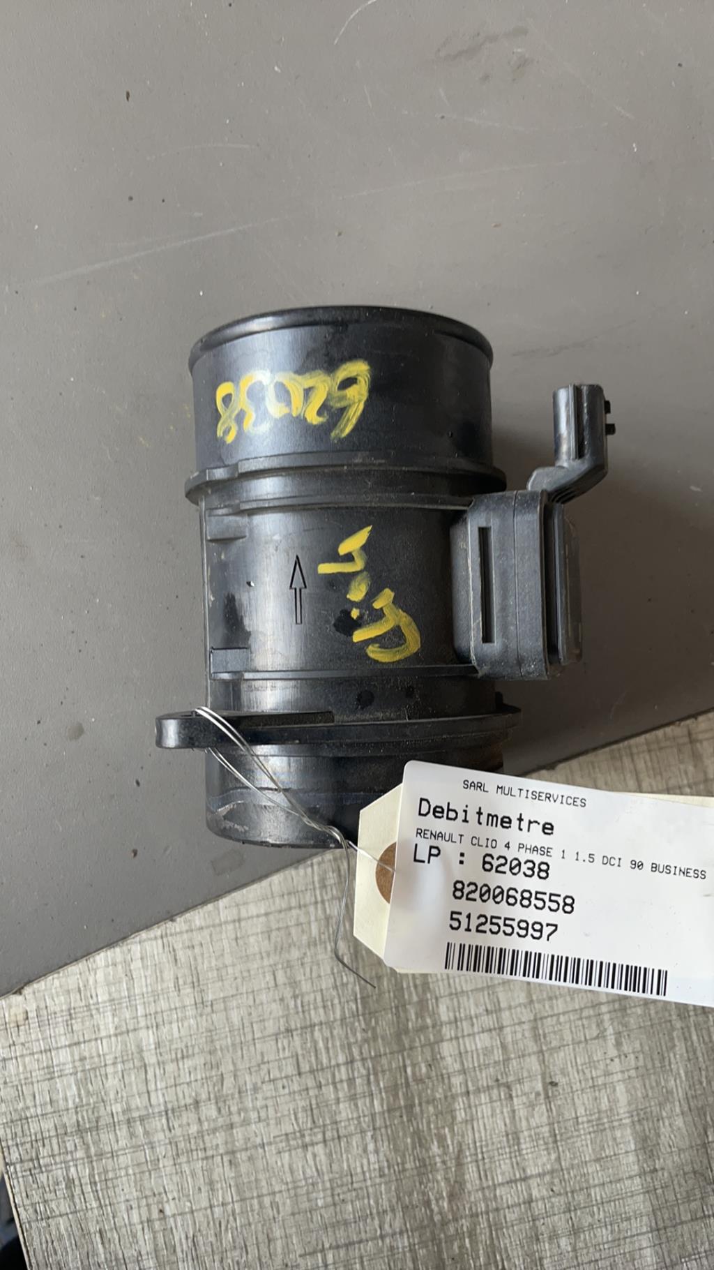 Debitmetre RENAULT CLIO 4 PHASE 1 Diesel - 1