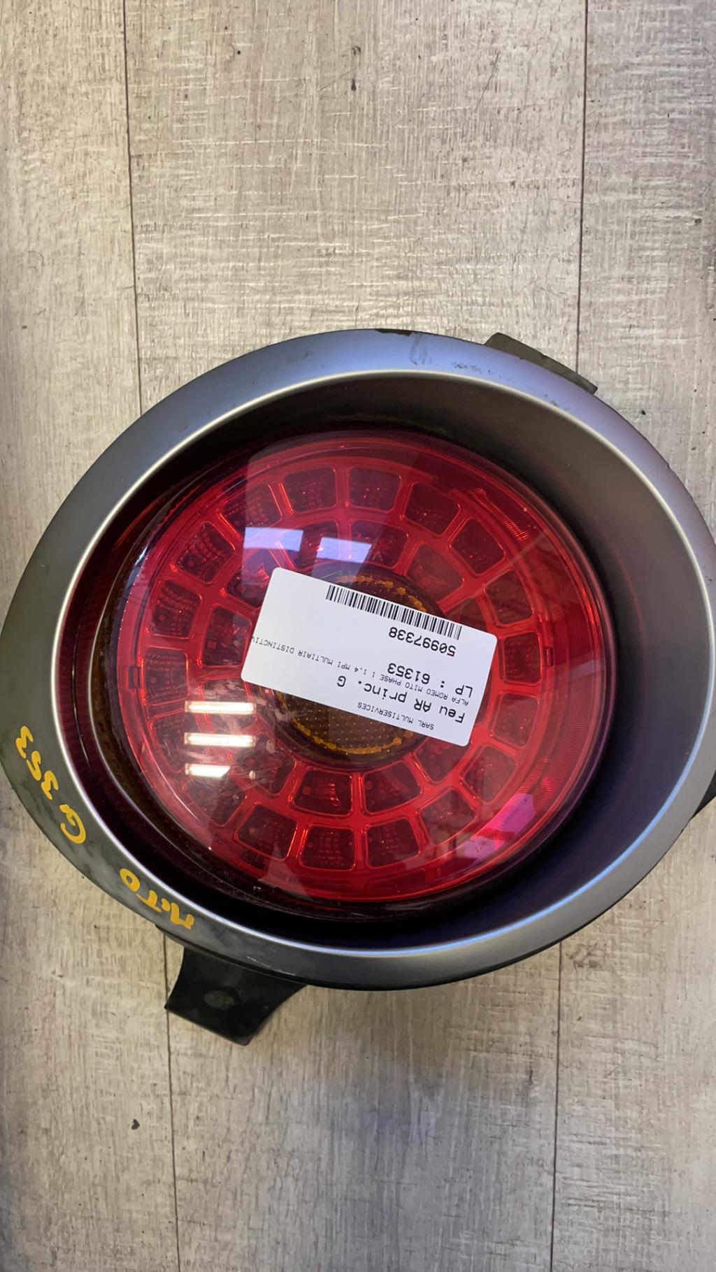 Fanale posteriore principale destro (luci) ALFA ROMEO MITO PHASE 1 Gasolina - 1