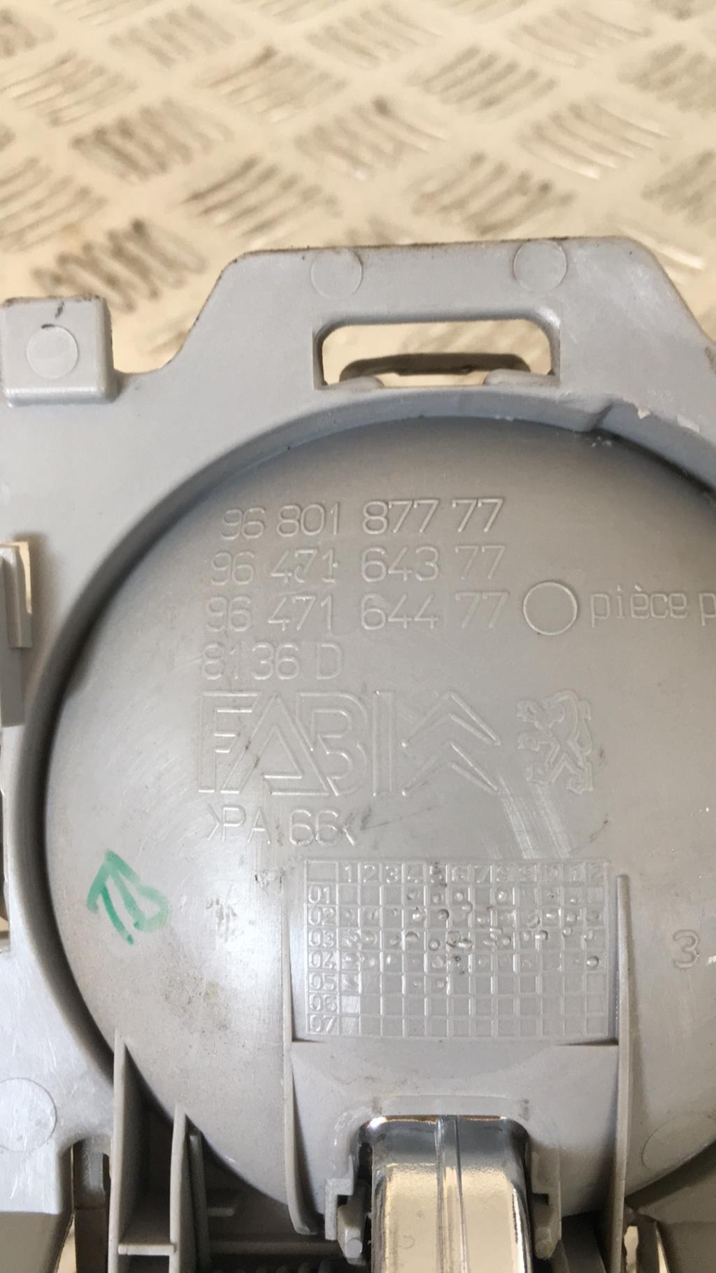 Maniglia interna anteriore destra CITROEN C3 1 PHASE 1 Gasolina - 1