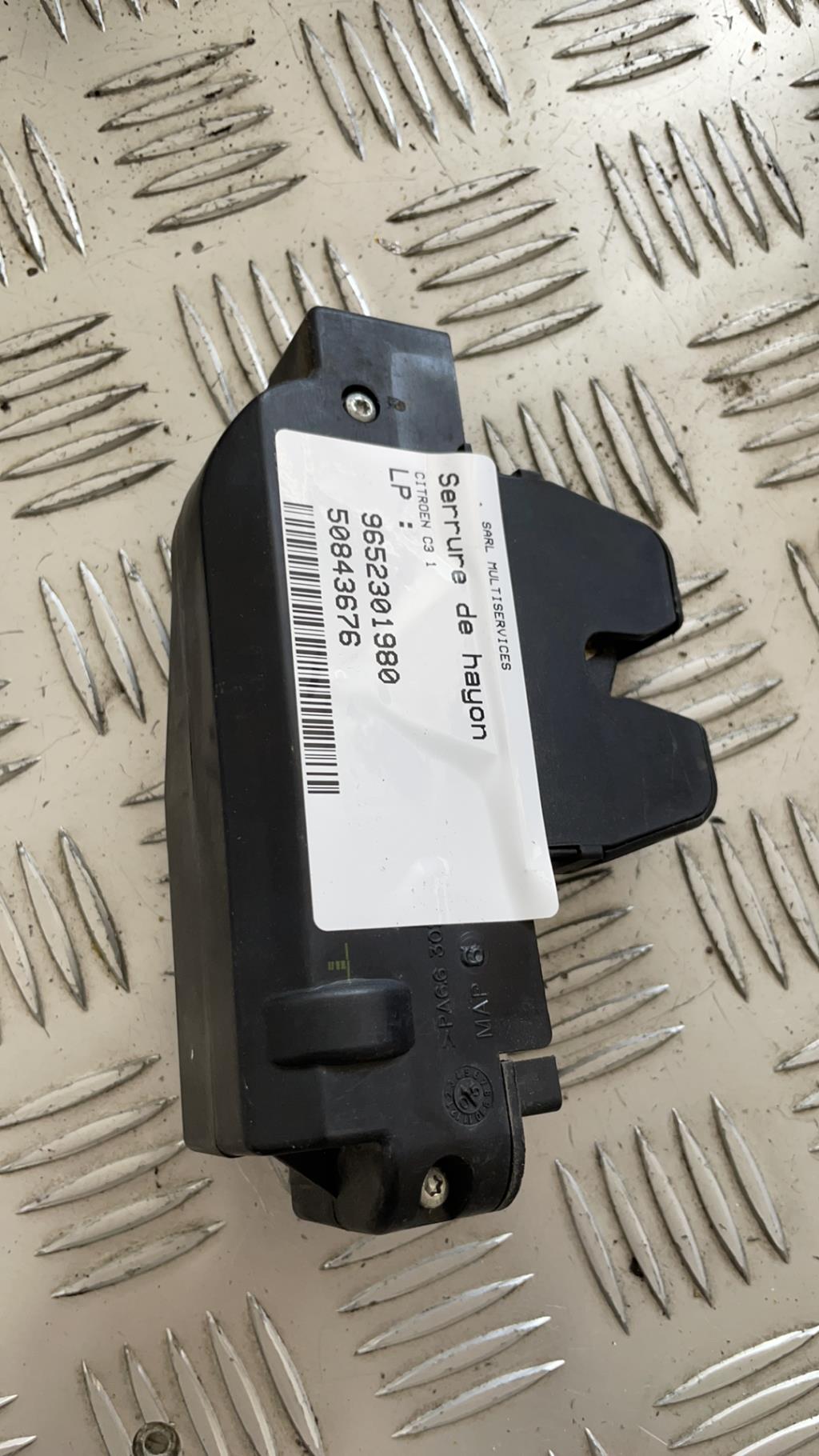 Serrure de hayon CITROEN C3 1 PHASE 1  - 1