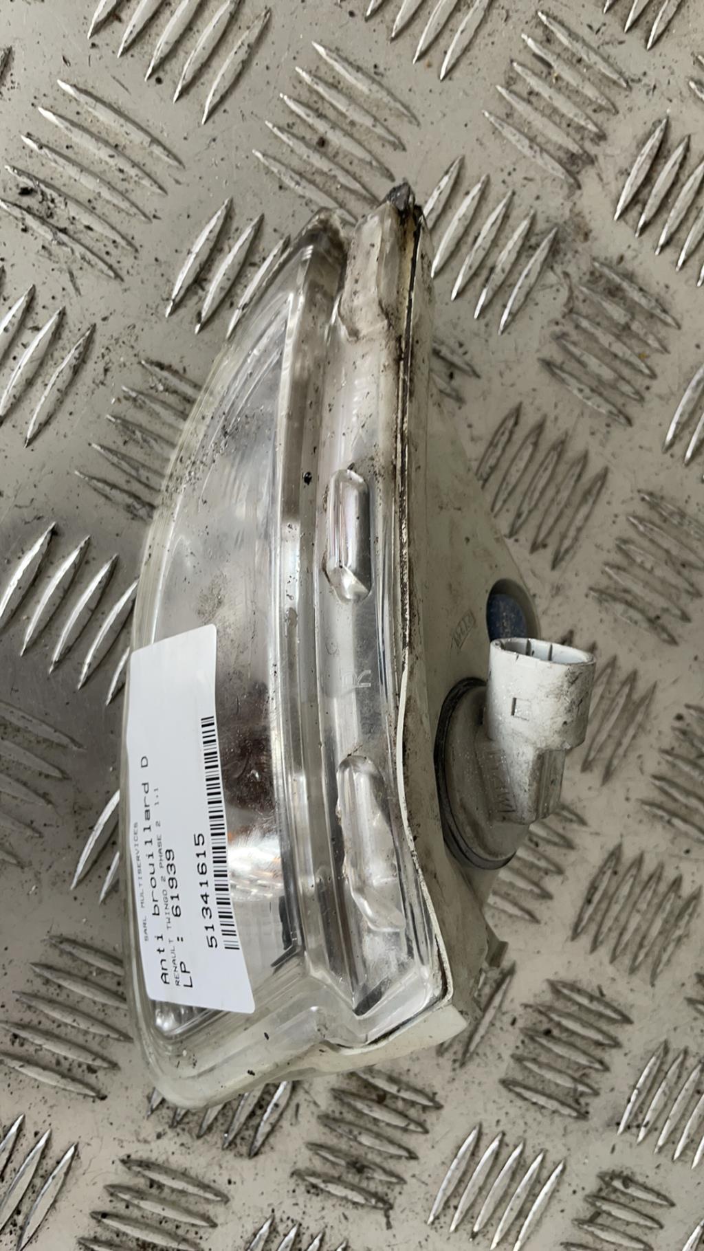 Fendinebbia destro (luci) RENAULT TWINGO 2 PHASE 2  - 1