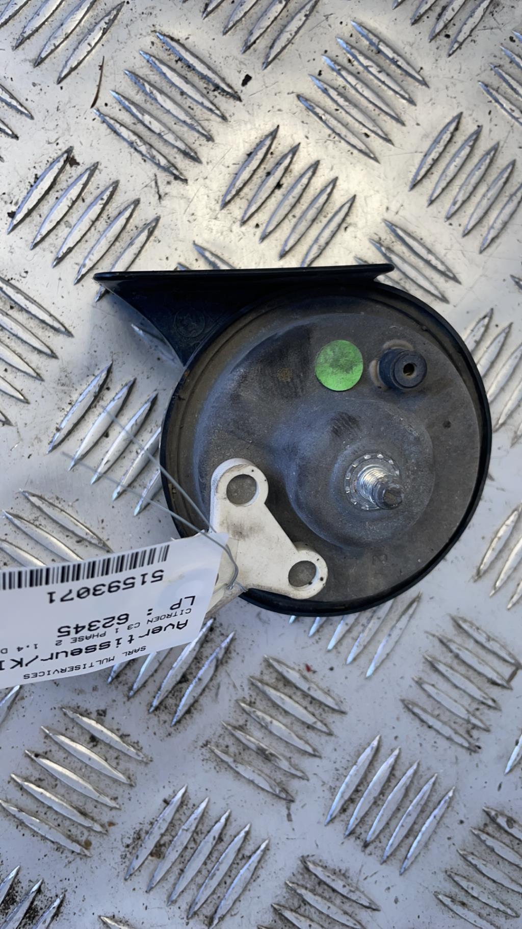 Tromba/Clacson CITROEN C3 1 PHASE 2 Diésel - 1