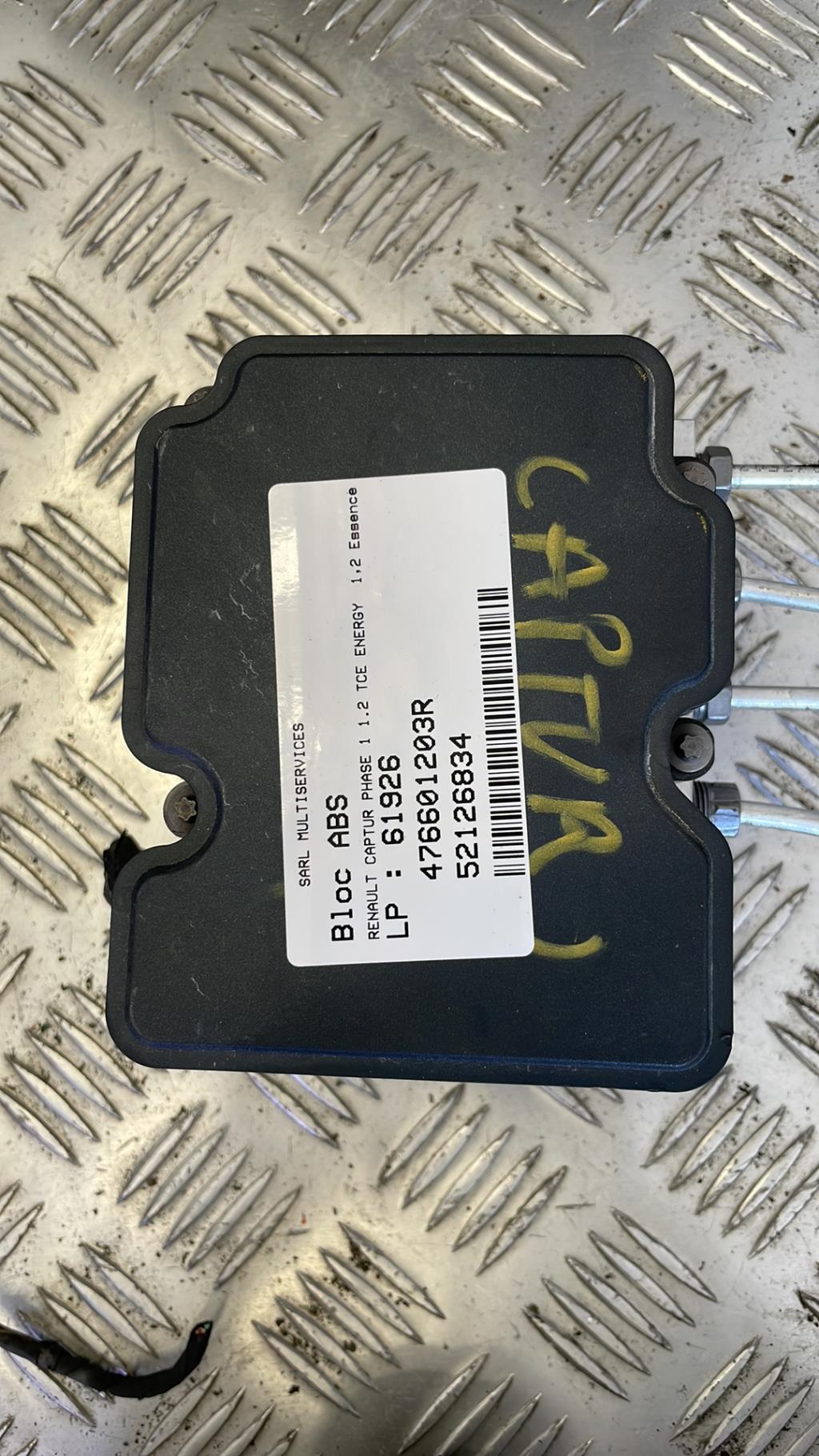 Blocco ABS (antibloccaggio freni) RENAULT CAPTUR 1 PHASE 1 Gasolina - 1