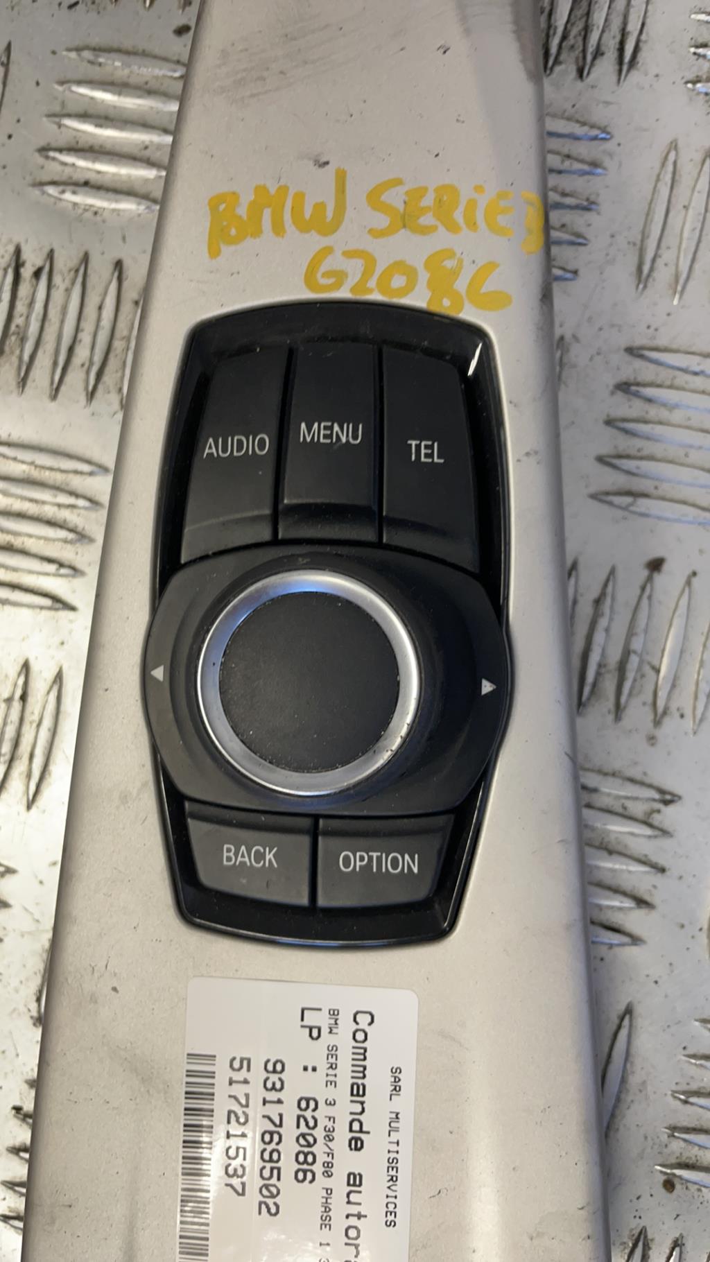 Commande autoradio BMW SERIE 3 F30 PHASE 1 Diesel - 1