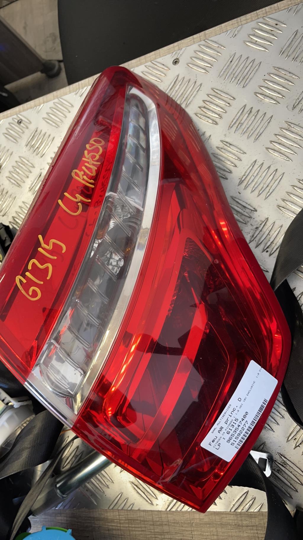 Fanale posteriore principale destro (luci) CITROEN C4 PICASSO 1 Diésel - 1