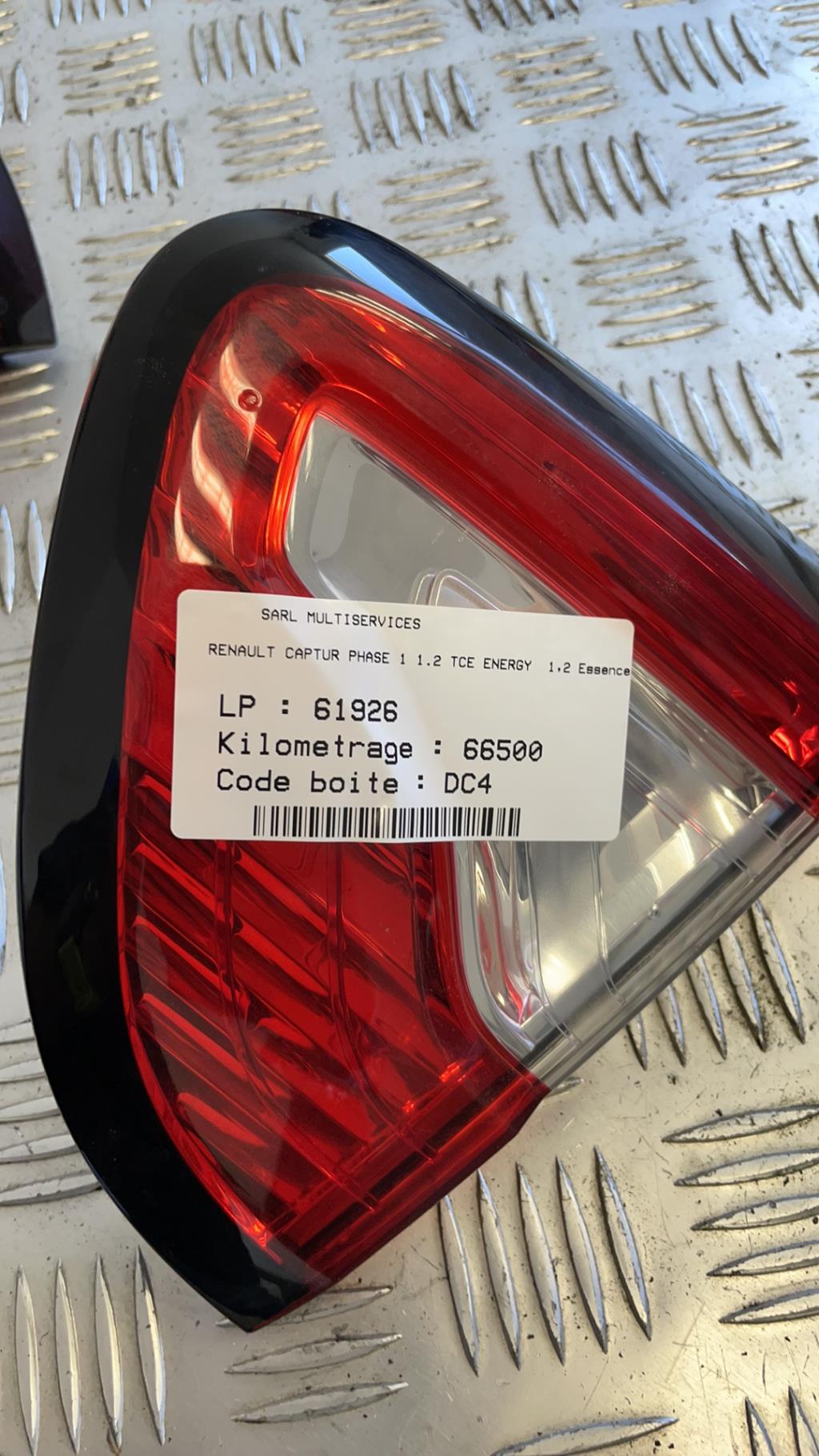 Gruppo ottico posteriore secondario destro (luci) RENAULT CAPTUR 1 PHASE 1 Gasolina - 1