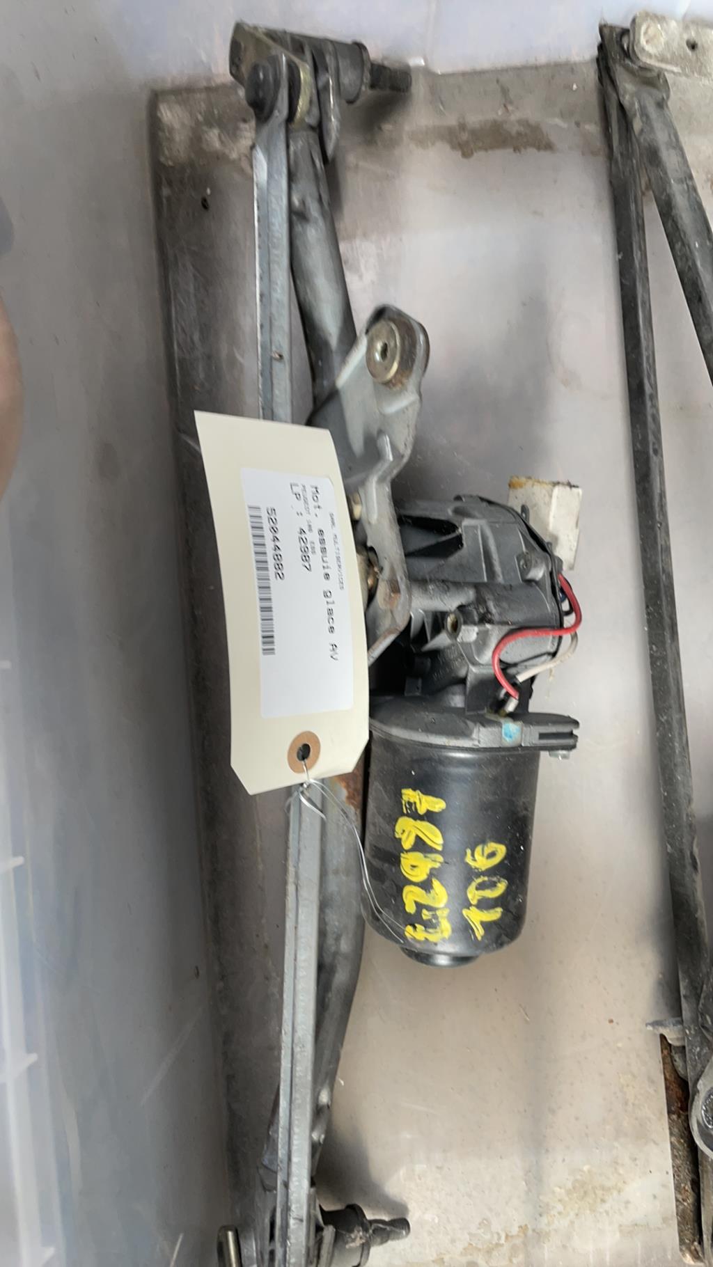 Motore tergicristallo anteriore PEUGEOT 106 PHASE 2 Gasolina - 1