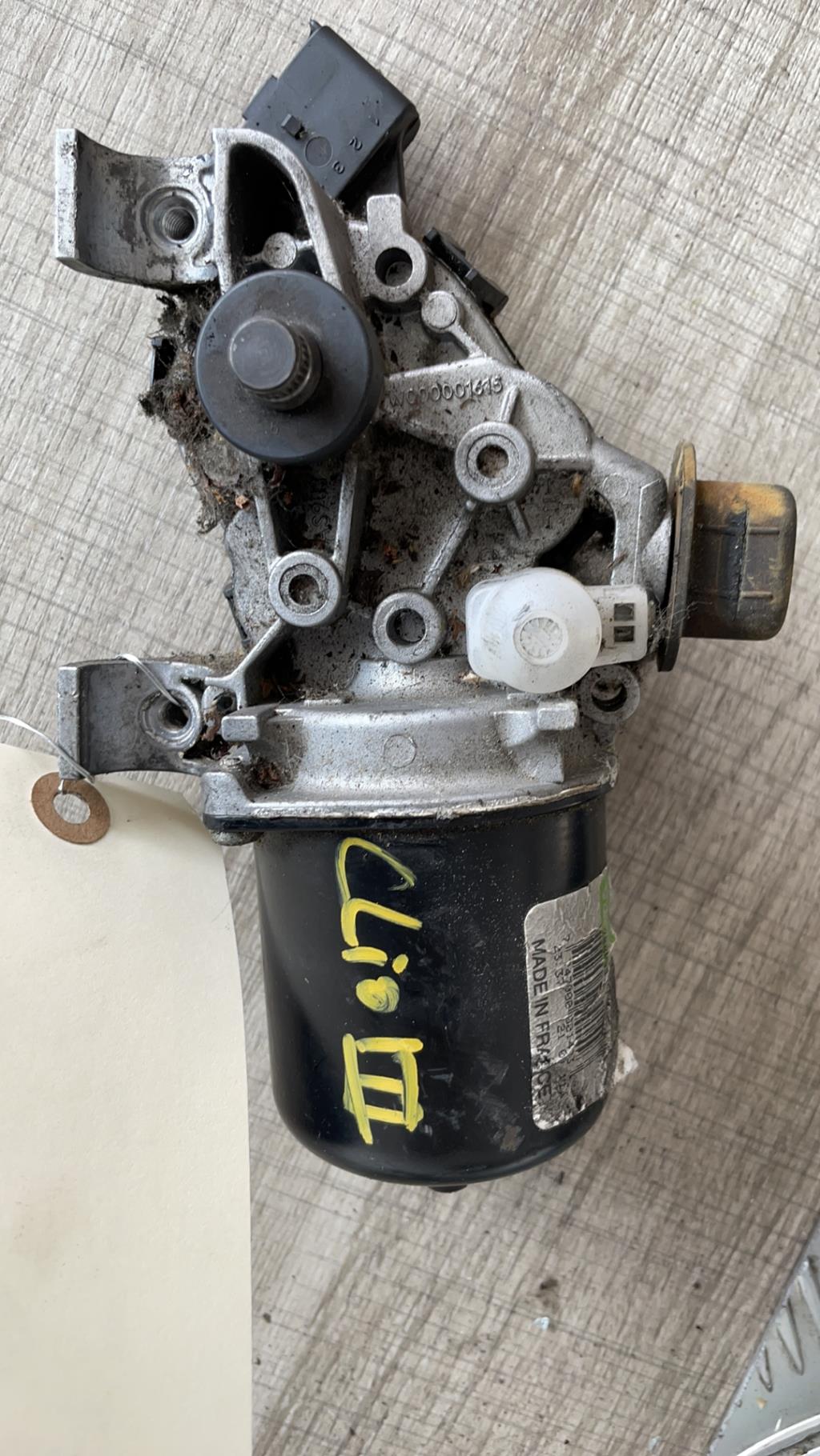 Motore tergicristallo anteriore RENAULT CLIO 3  - 1
