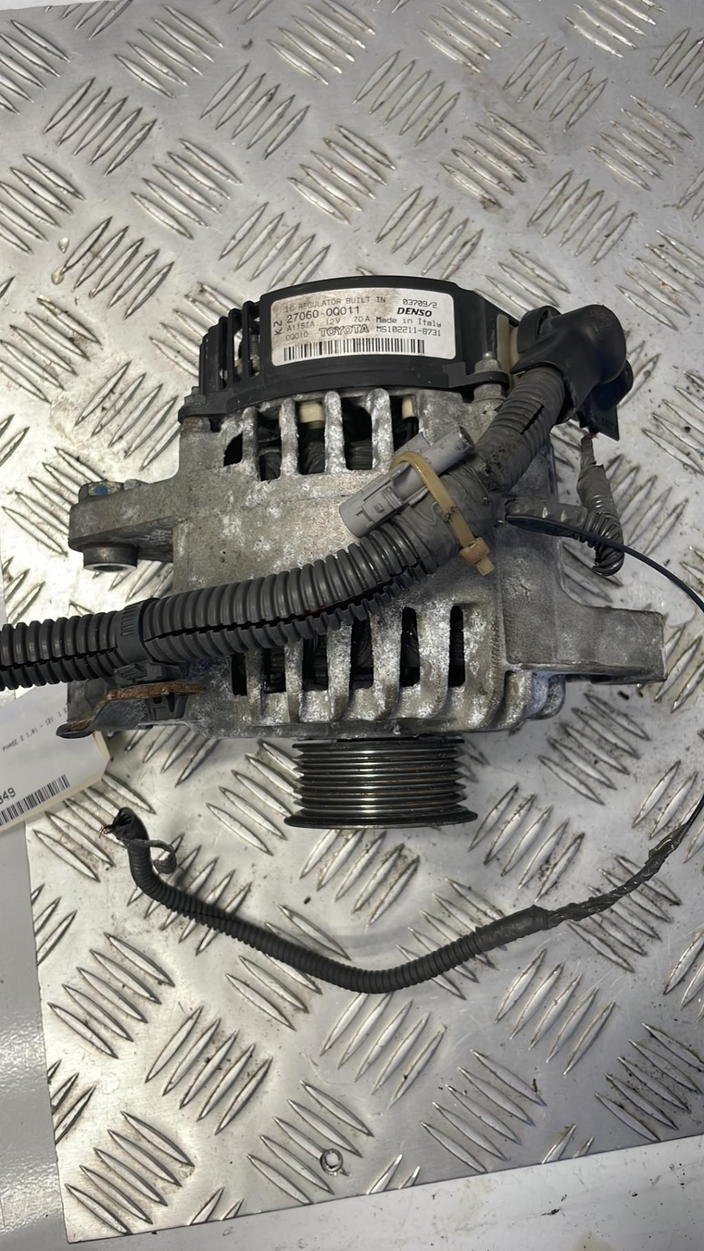 Alternatore PEUGEOT 107 PHASE 2 Gasolina - 1