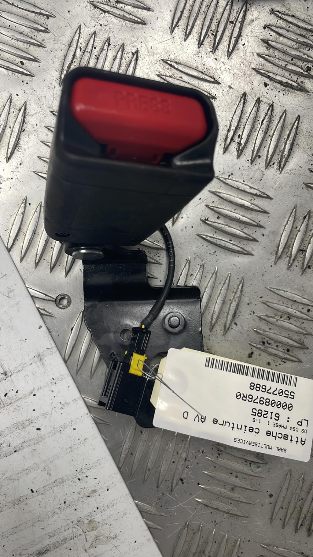 Aggancio cintura sicurezza anteriore destro DS DS4 1 PHASE 1  - 1