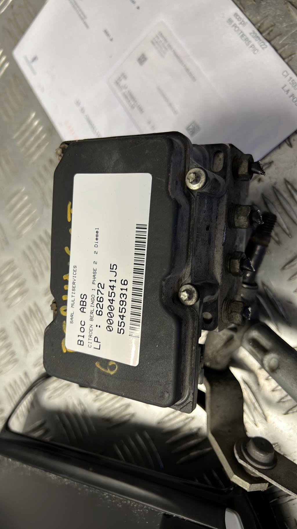 Blocco ABS (antibloccaggio freni) CITROEN BERLINGO 1 PHASE 2 Diésel - 1
