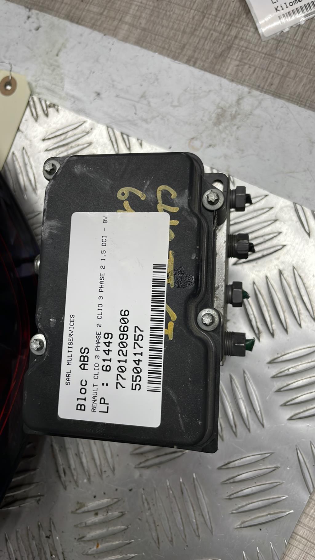 Blocco ABS (antibloccaggio freni) RENAULT CLIO 3 PHASE 2 Diésel - 1