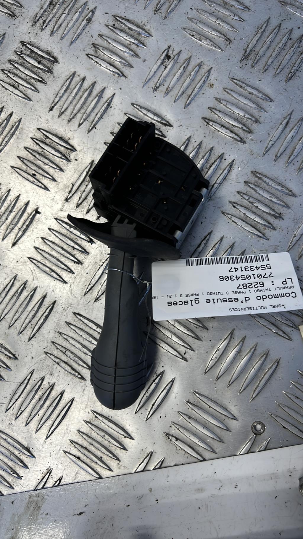 Commodo d'essuie glaces RENAULT TWINGO 1 PHASE 3 Essence - 1