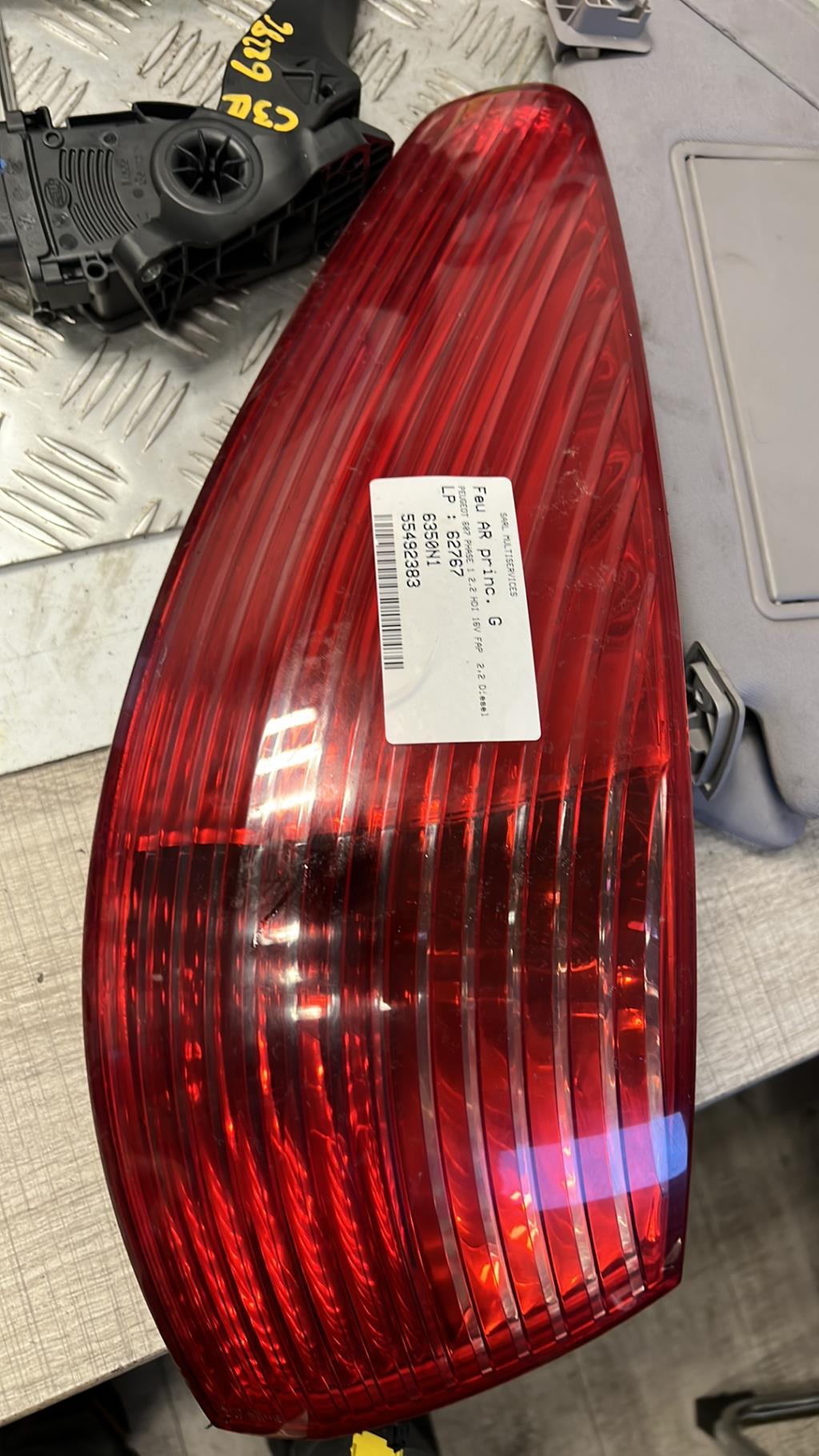 Fanale posteriore principale sinistro (luci) PEUGEOT 607 PHASE 1 Diésel - 1