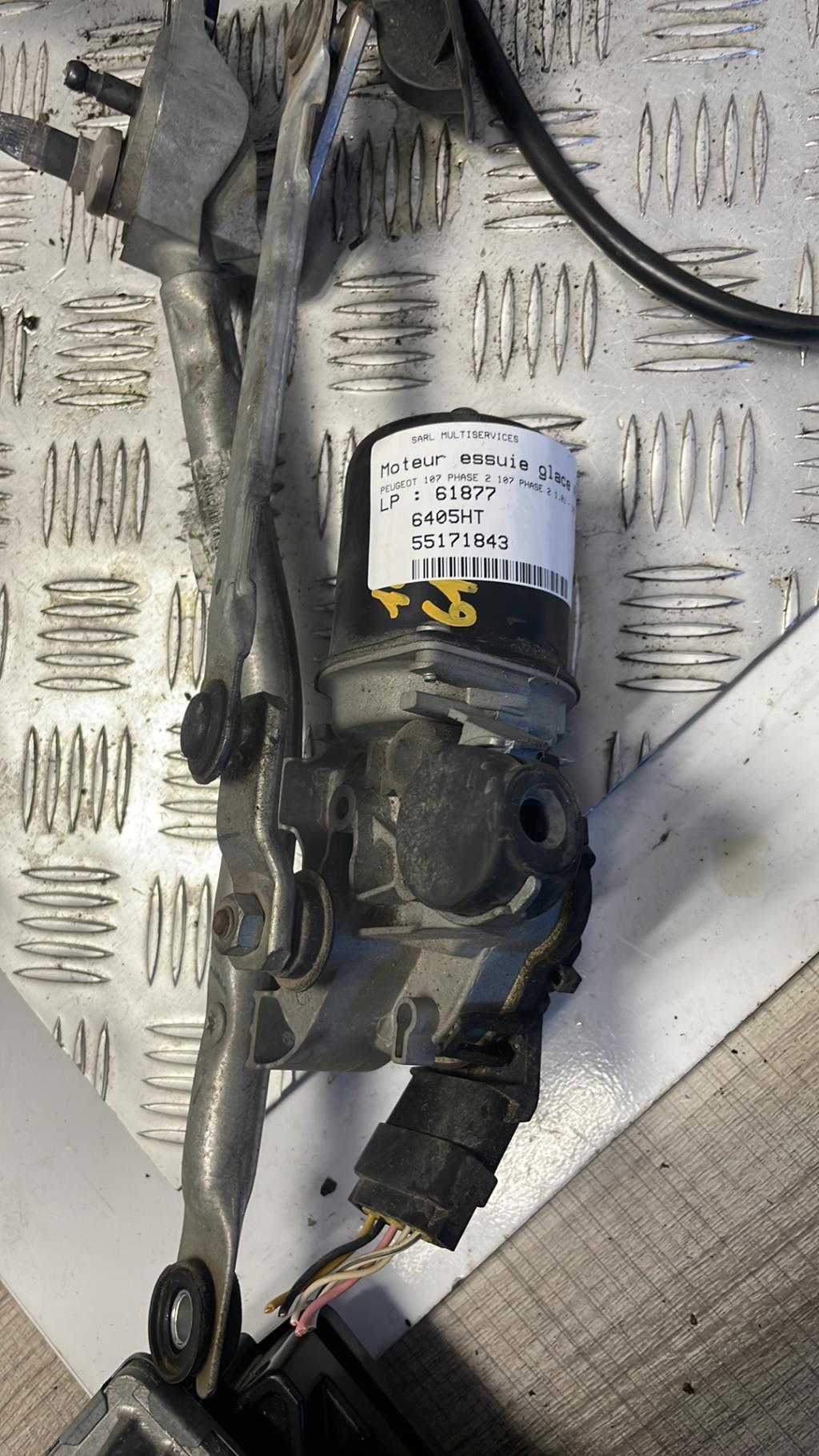 Motore tergicristallo anteriore PEUGEOT 107 PHASE 2 Gasolina - 1