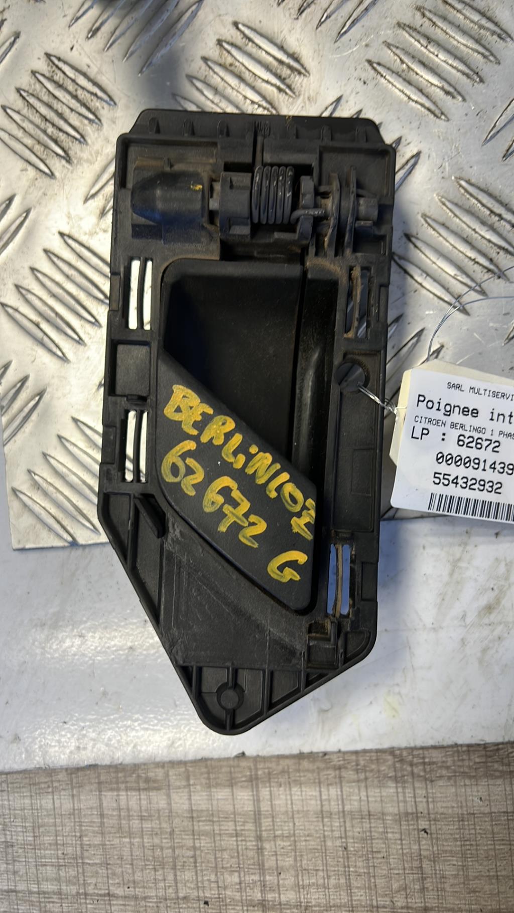 Maniglia interna anteriore destra CITROEN BERLINGO 1 PHASE 2 Diésel - 1