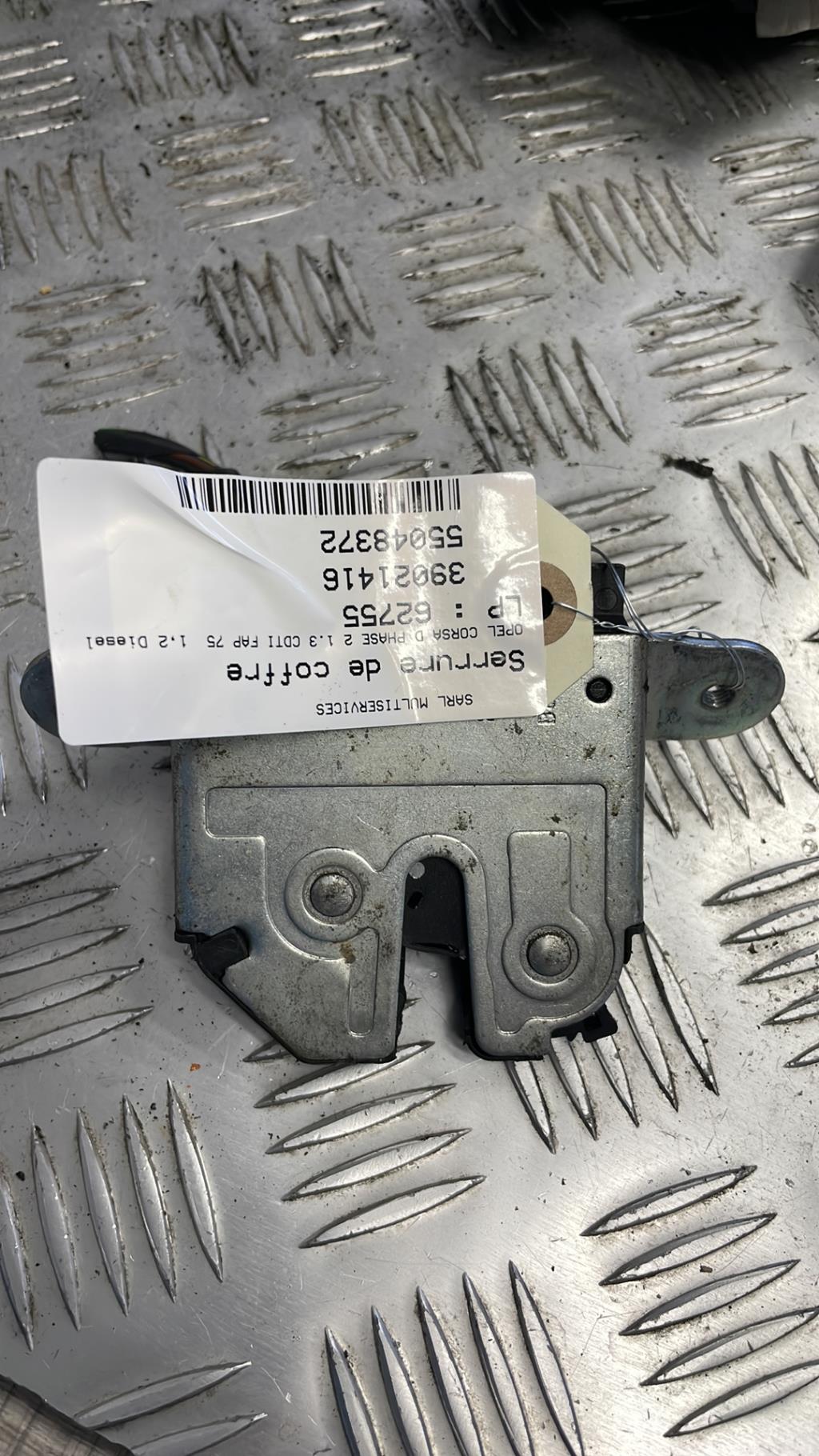 Serrure de coffre OPEL CORSA D PHASE 2 Diesel - 1