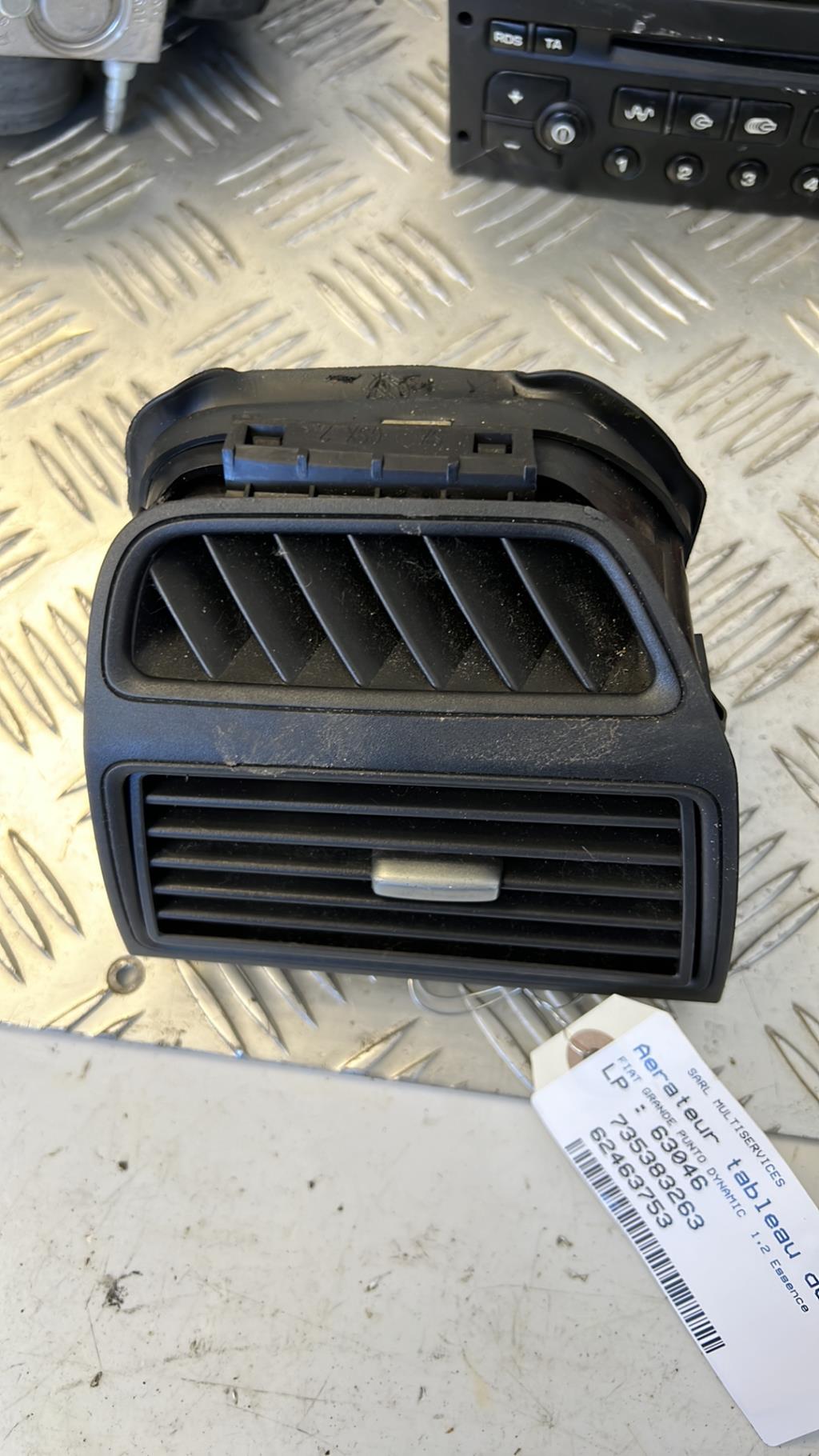 Bocchetta aerazione cruscotto FIAT GRANDE PUNTO Gasolina - 1